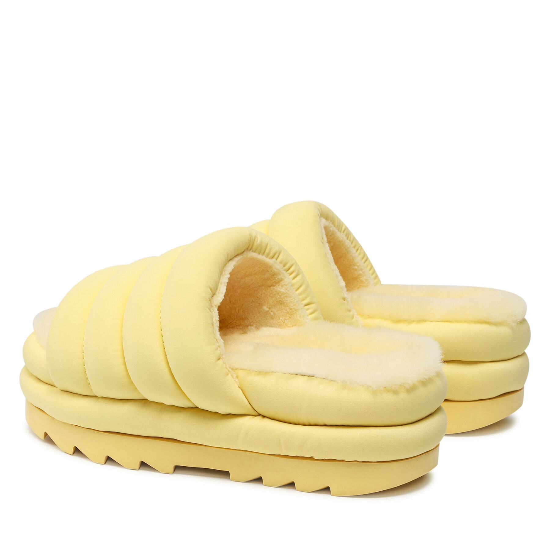 Ugg Чехли W Maxi Slide 1126377 Жълт - Pepit.bg