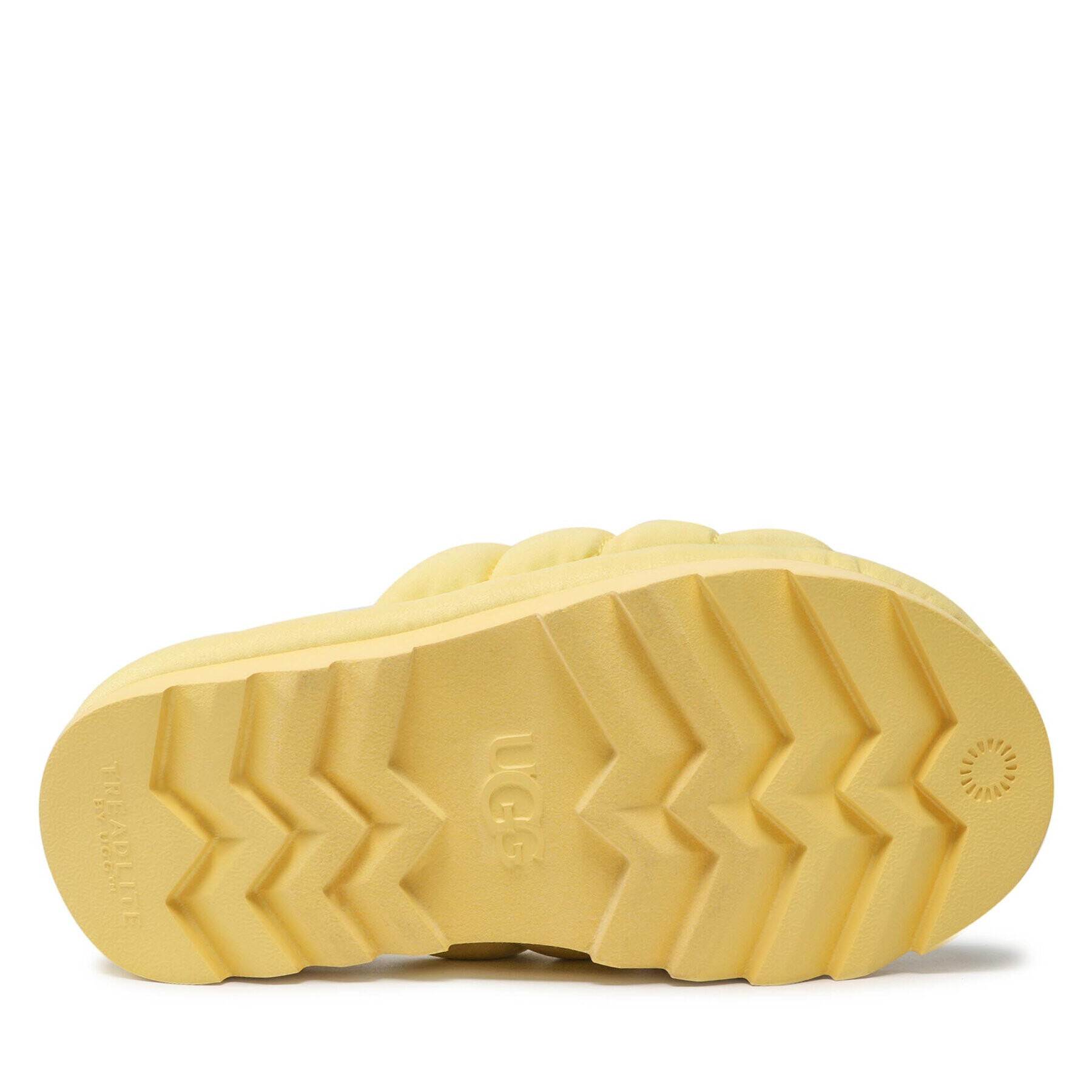 Ugg Чехли W Maxi Slide 1126377 Жълт - Pepit.bg