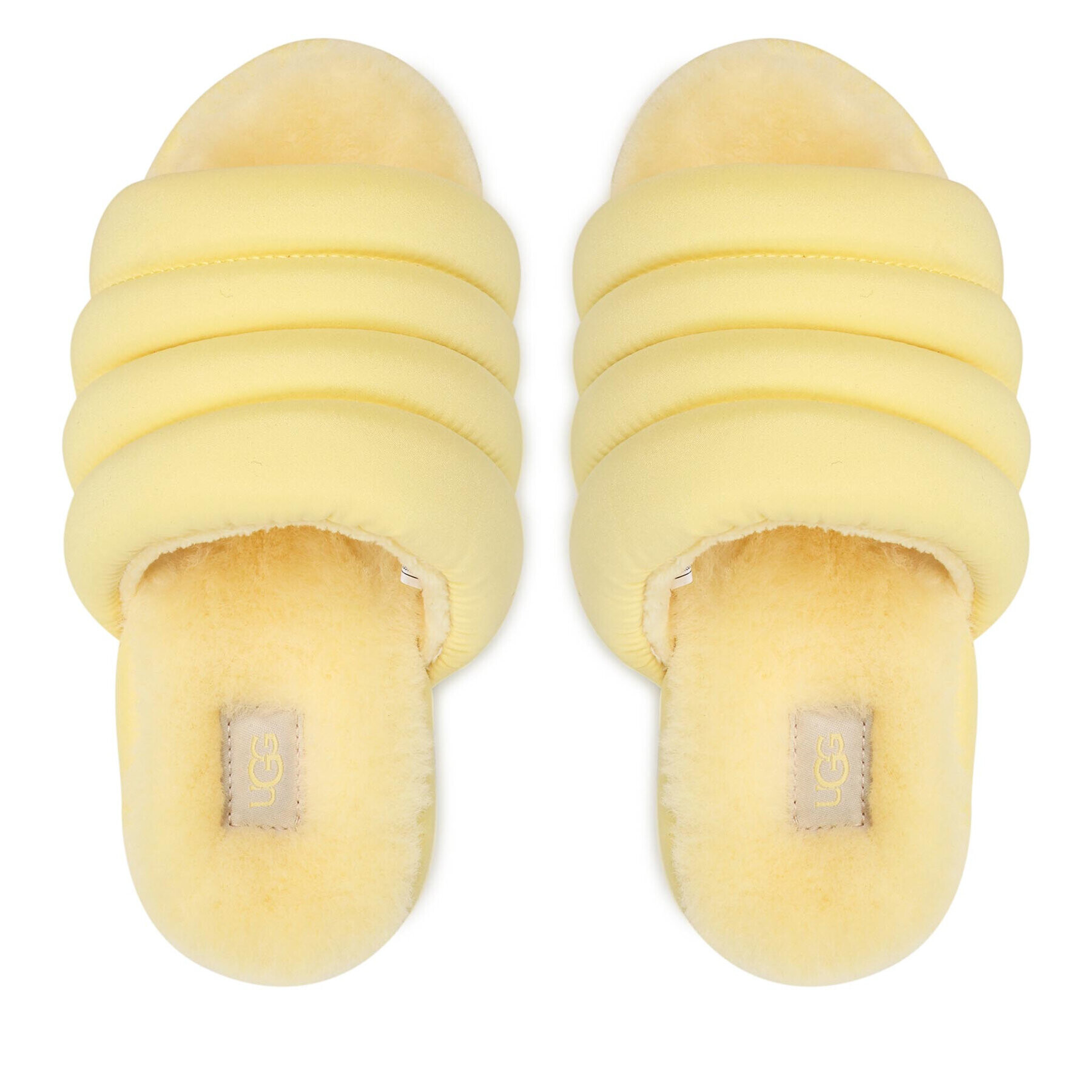Ugg Чехли W Maxi Slide 1126377 Жълт - Pepit.bg