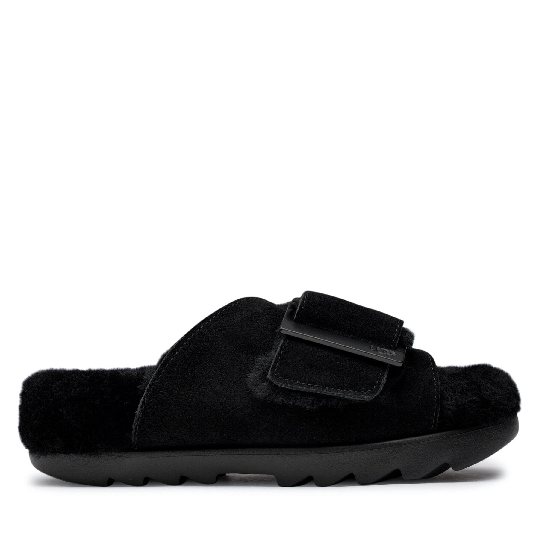 Ugg Чехли W Outslide Buckle 1125048 Черен - Pepit.bg