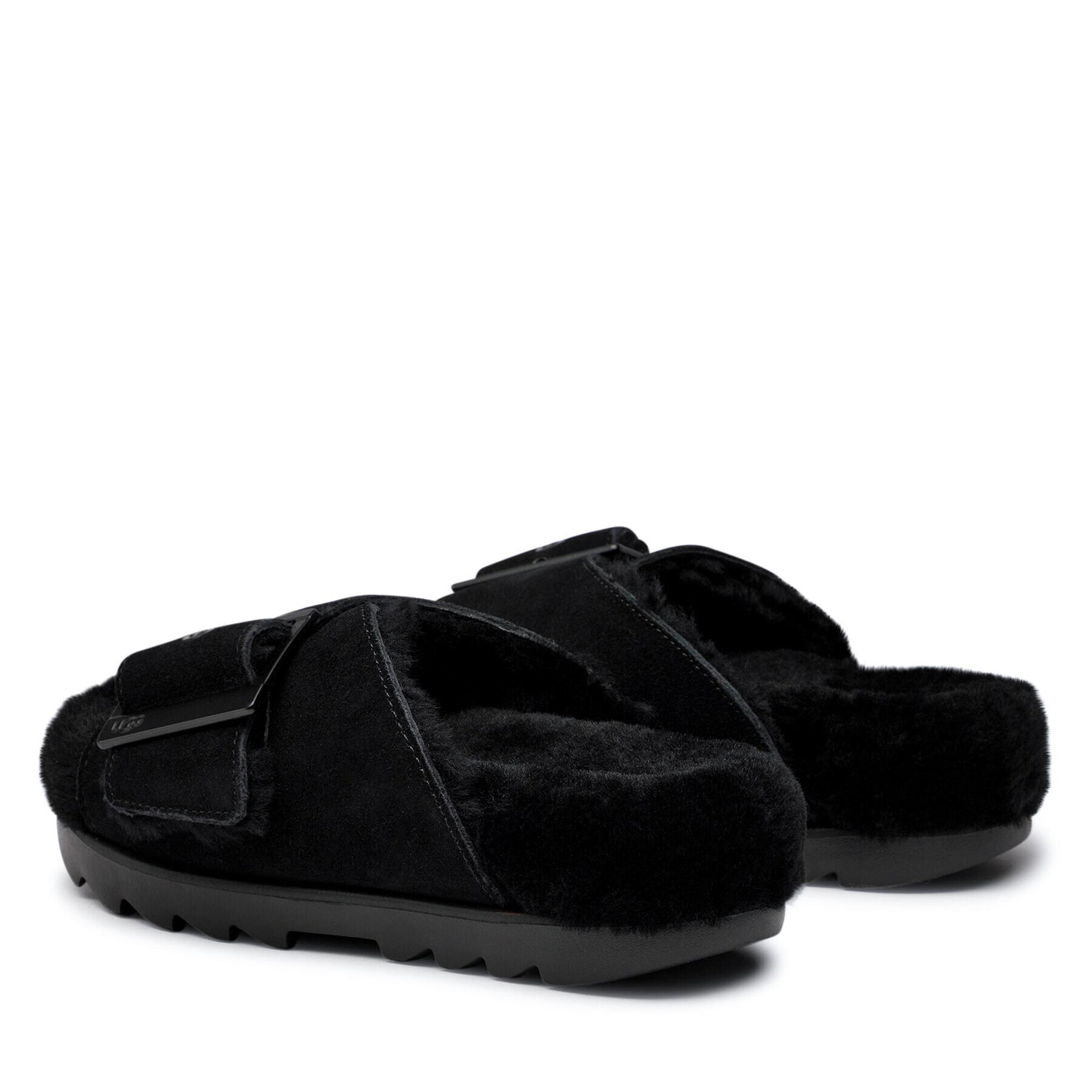 Ugg Чехли W Outslide Buckle 1125048 Черен - Pepit.bg
