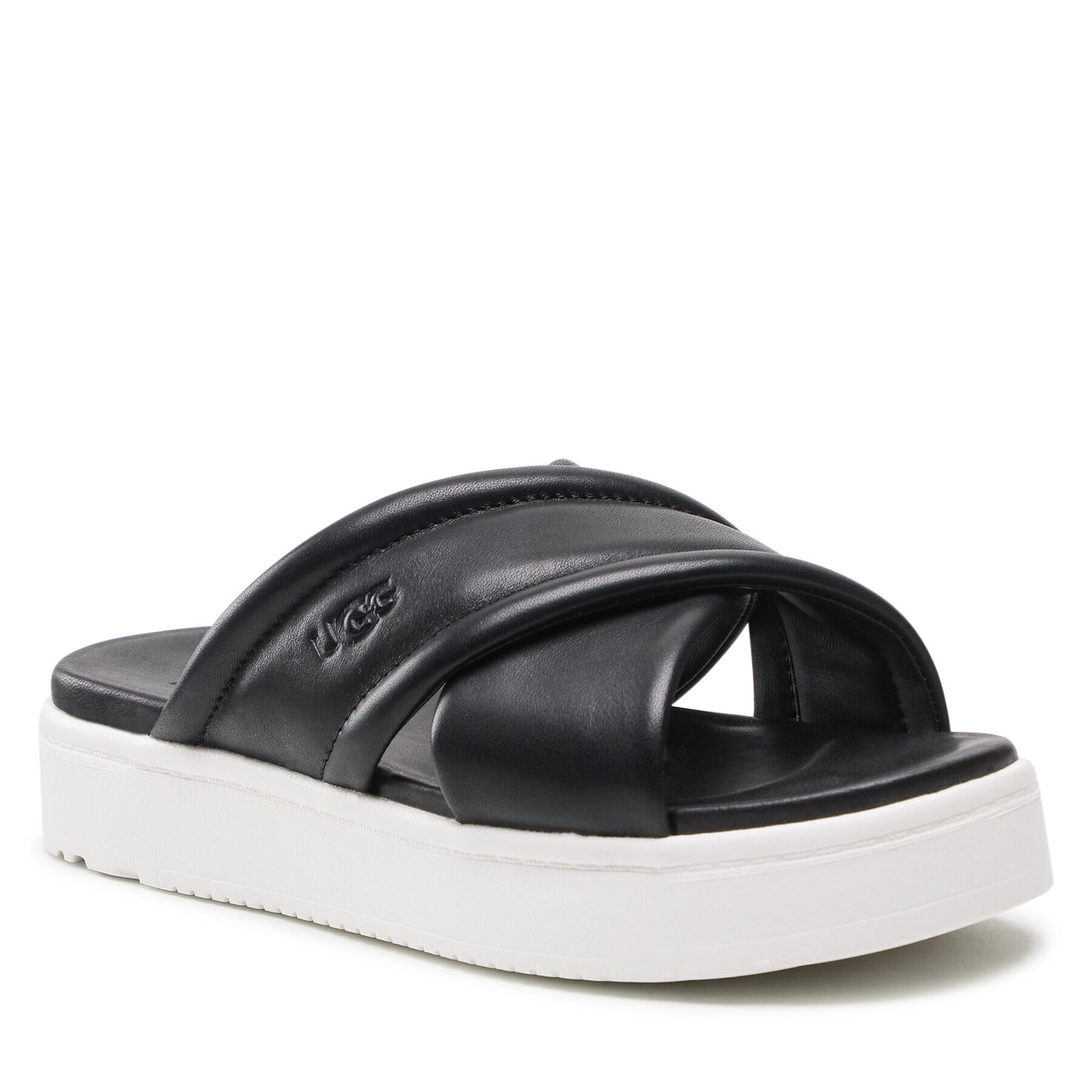 Ugg Чехли W Zayne Crossband 1128635 Черен - Pepit.bg