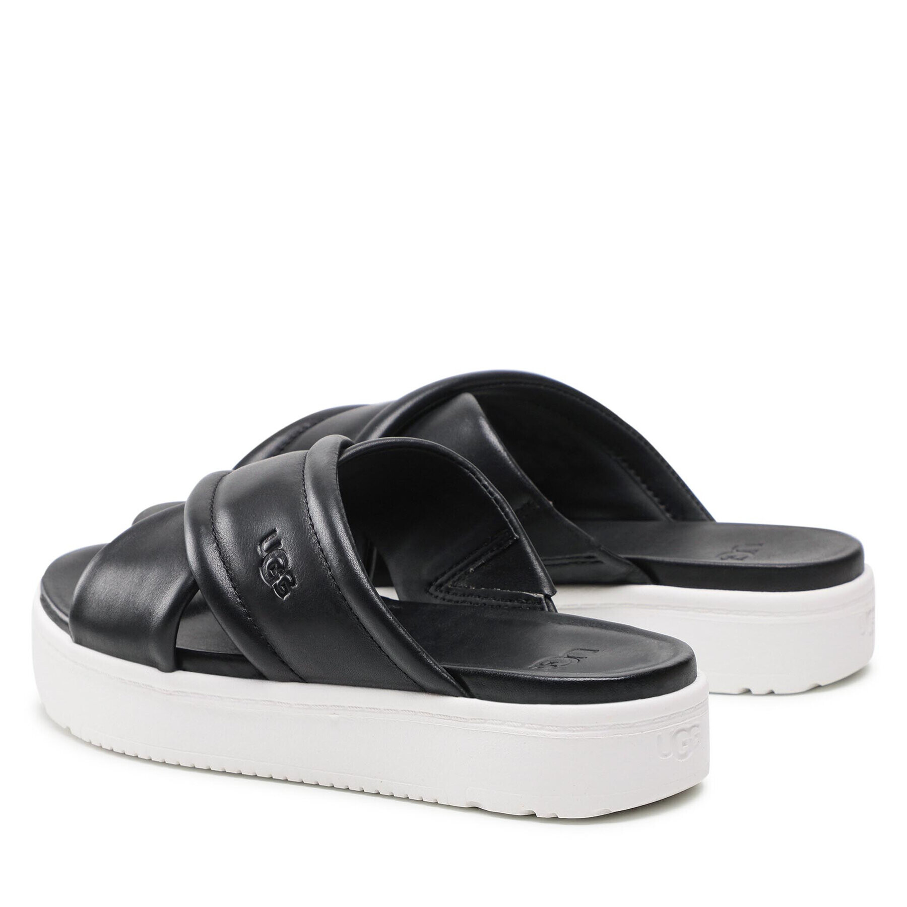 Ugg Чехли W Zayne Crossband 1128635 Черен - Pepit.bg