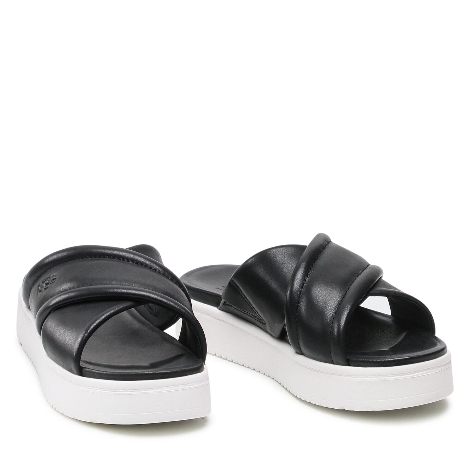 Ugg Чехли W Zayne Crossband 1128635 Черен - Pepit.bg
