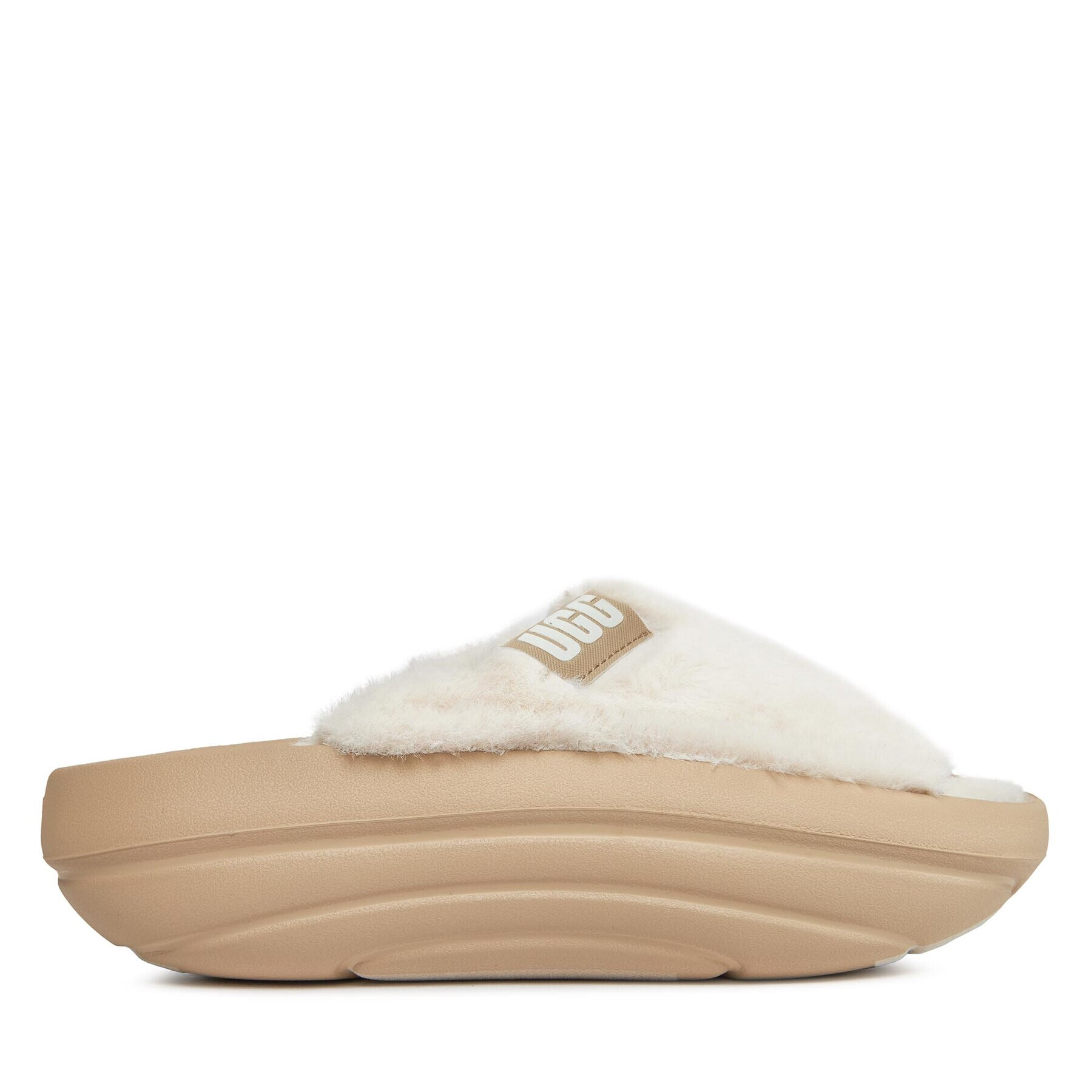 Ugg Чехли W Foamo plush Slide 1143849 Бял - Pepit.bg