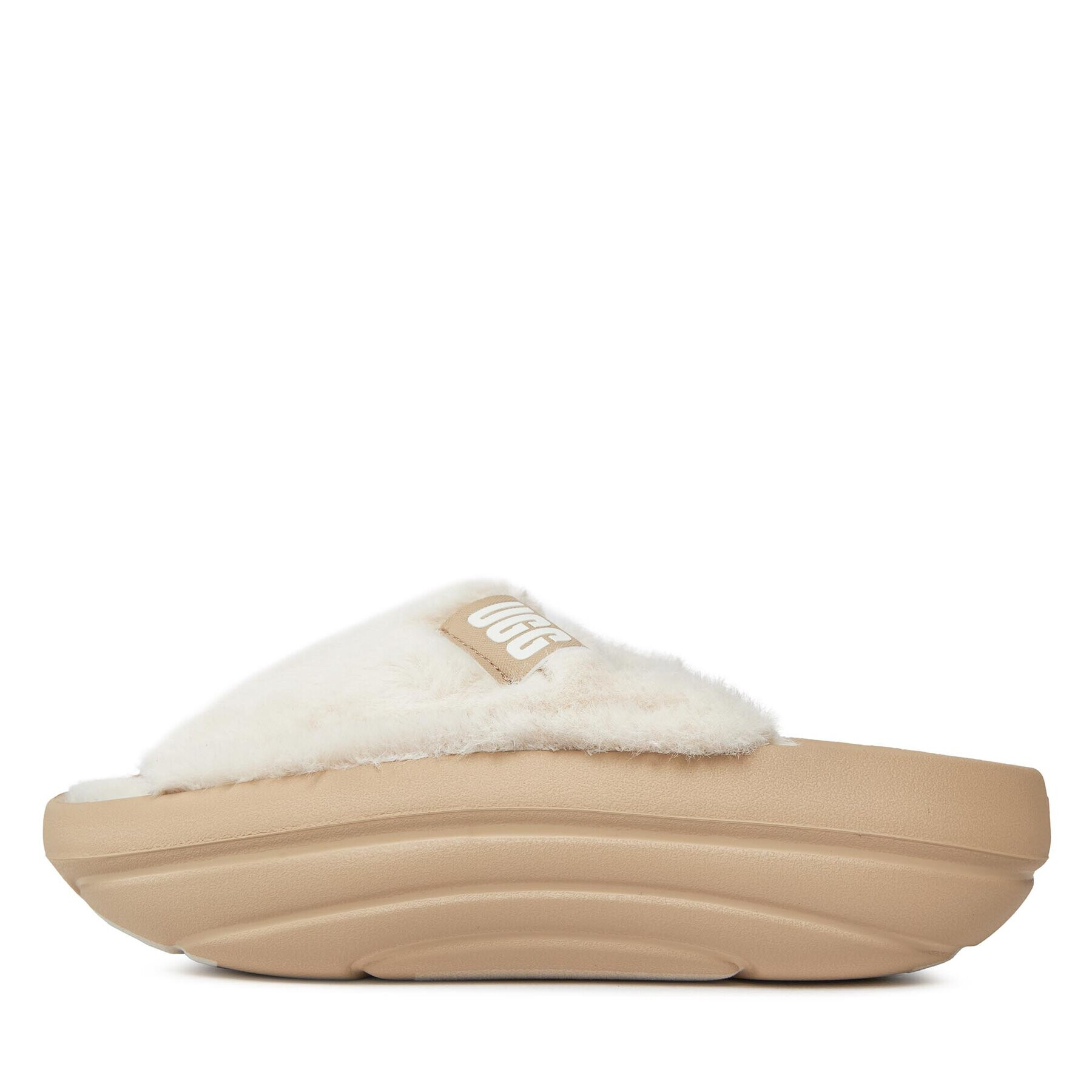 Ugg Чехли W Foamo plush Slide 1143849 Бял - Pepit.bg