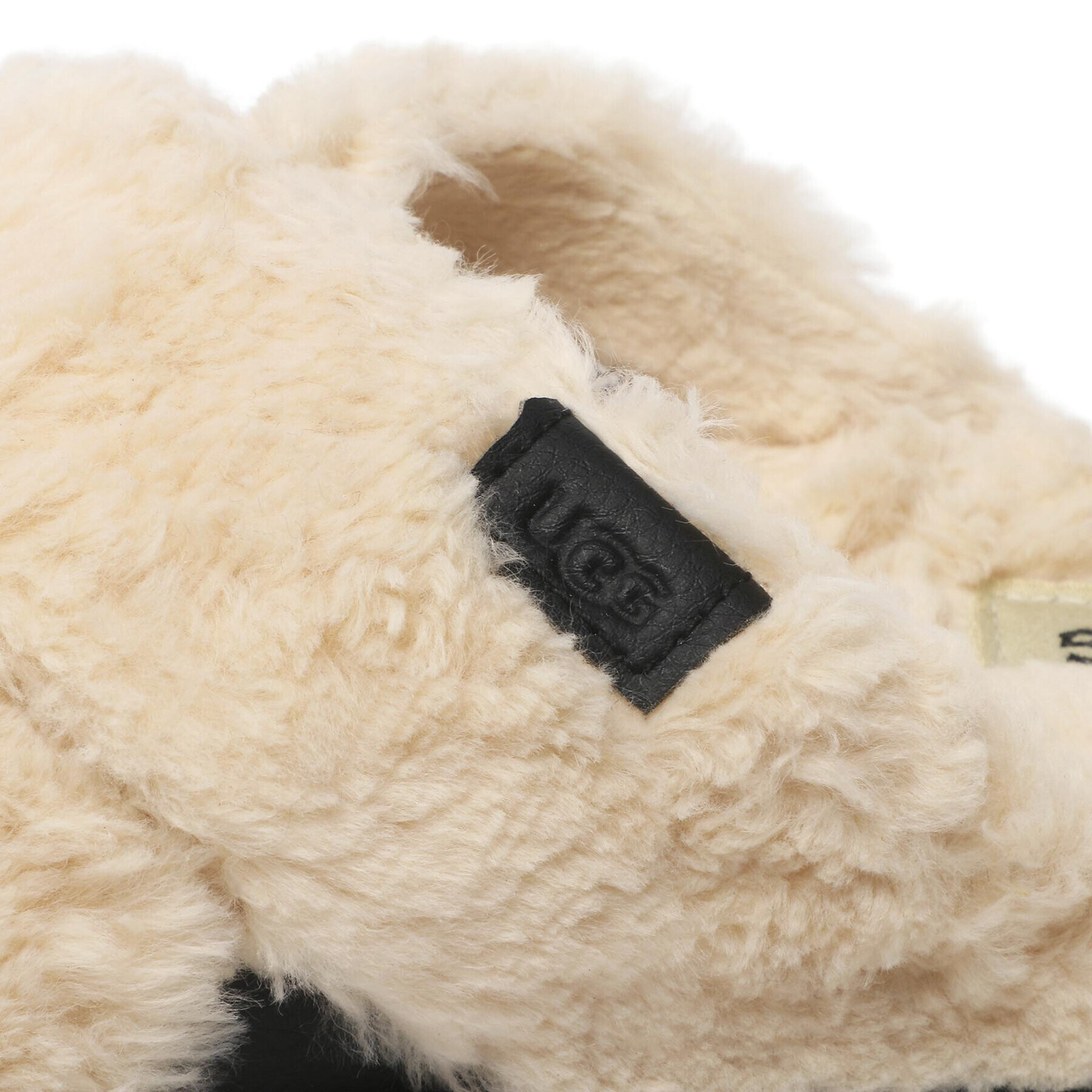 Ugg Чехли W Fuzz Sugar Cross Slide 1135131 Бежов - Pepit.bg