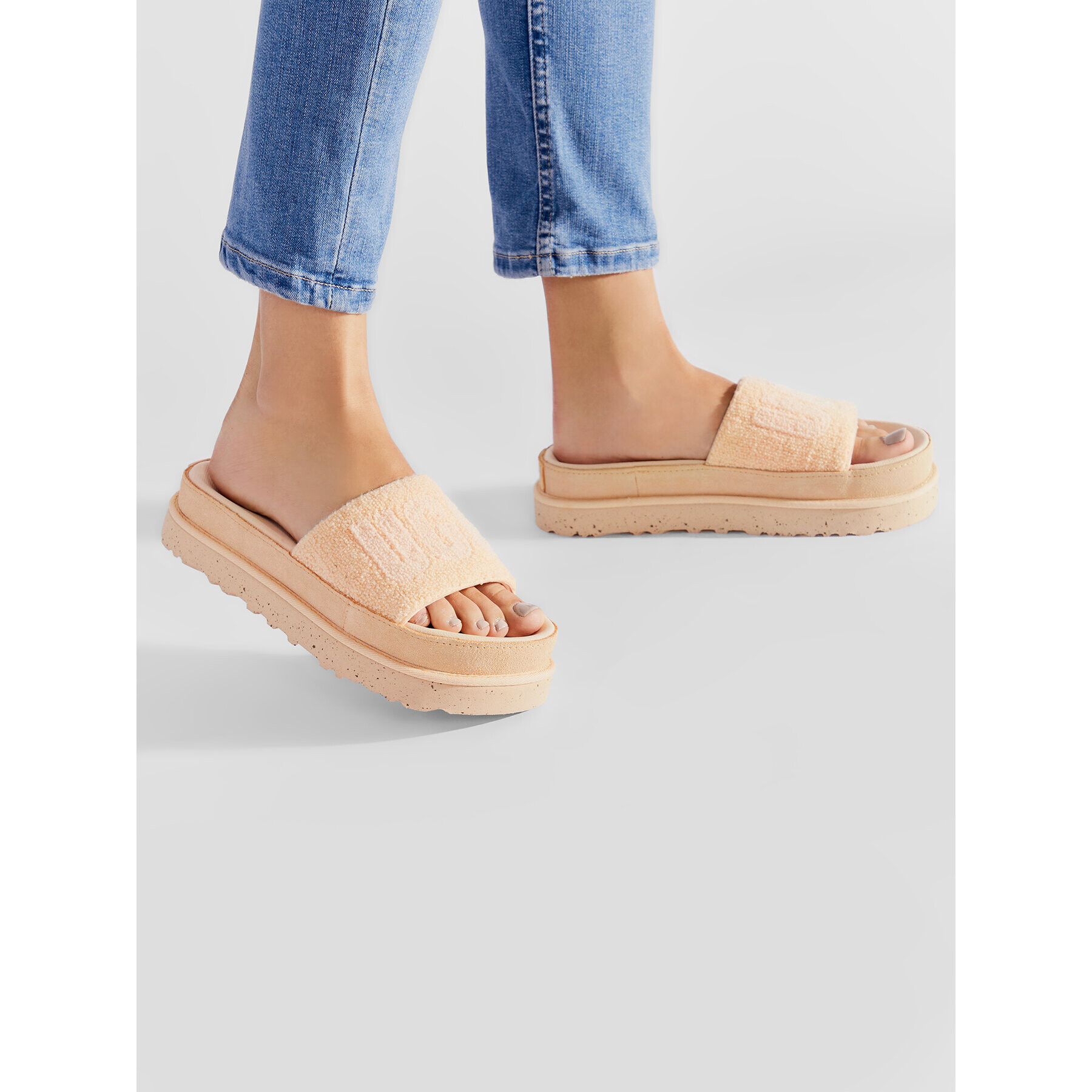 Ugg Чехли W Laton 1126350 Оранжев - Pepit.bg
