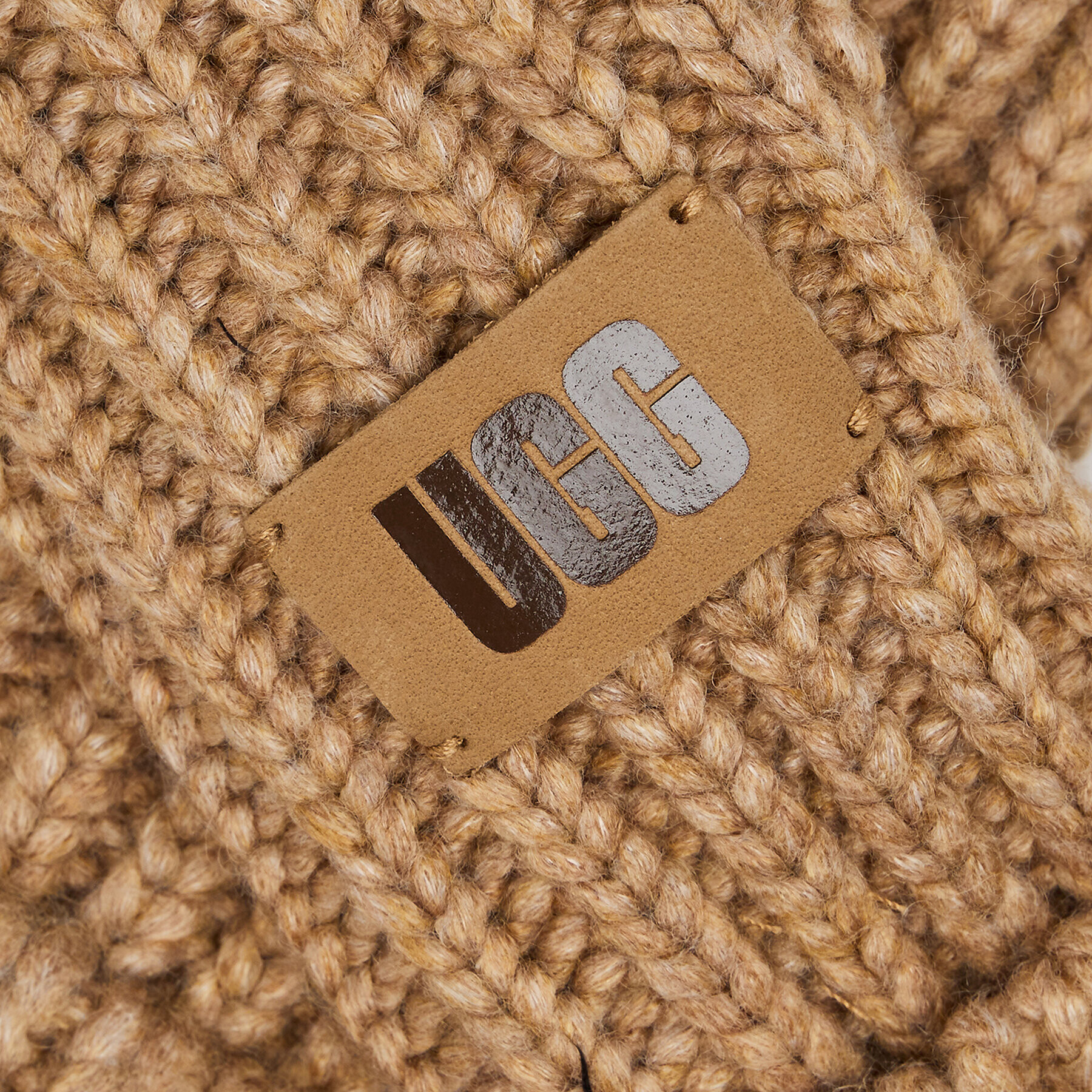 Ugg Детски ръкавици K Chunky Mitten 100030 Бежов - Pepit.bg
