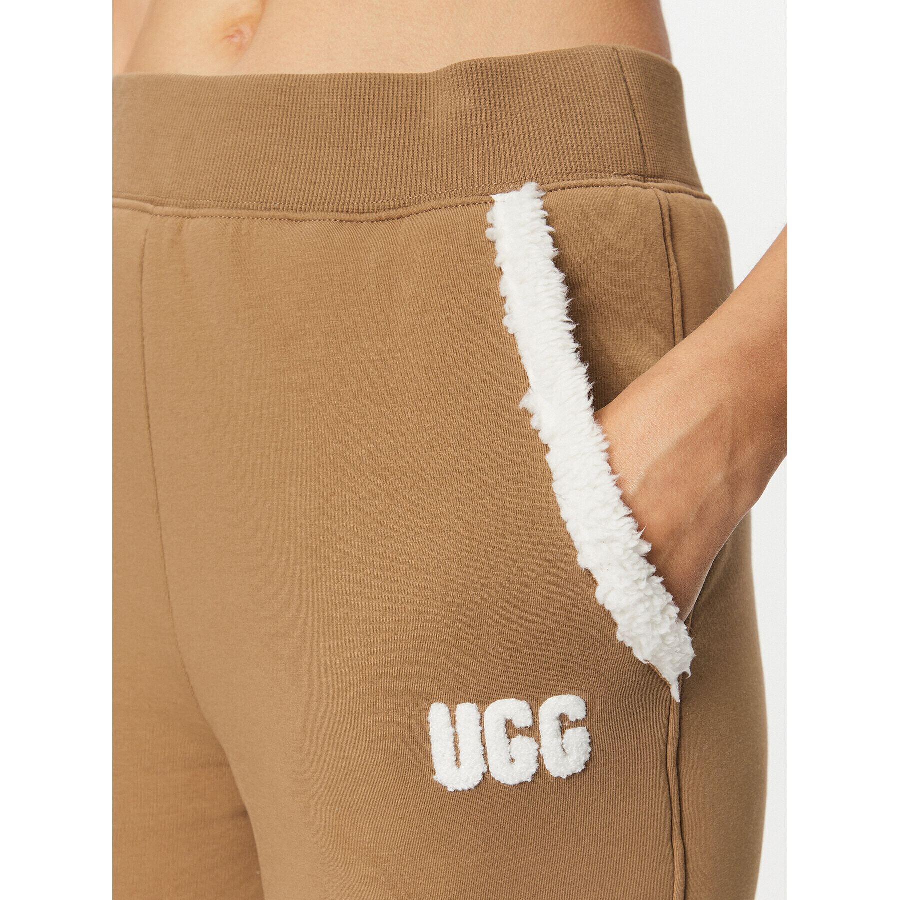 Ugg Долнище анцуг W Daylin Bonded 1135015 Кафяв Regular Fit - Pepit.bg