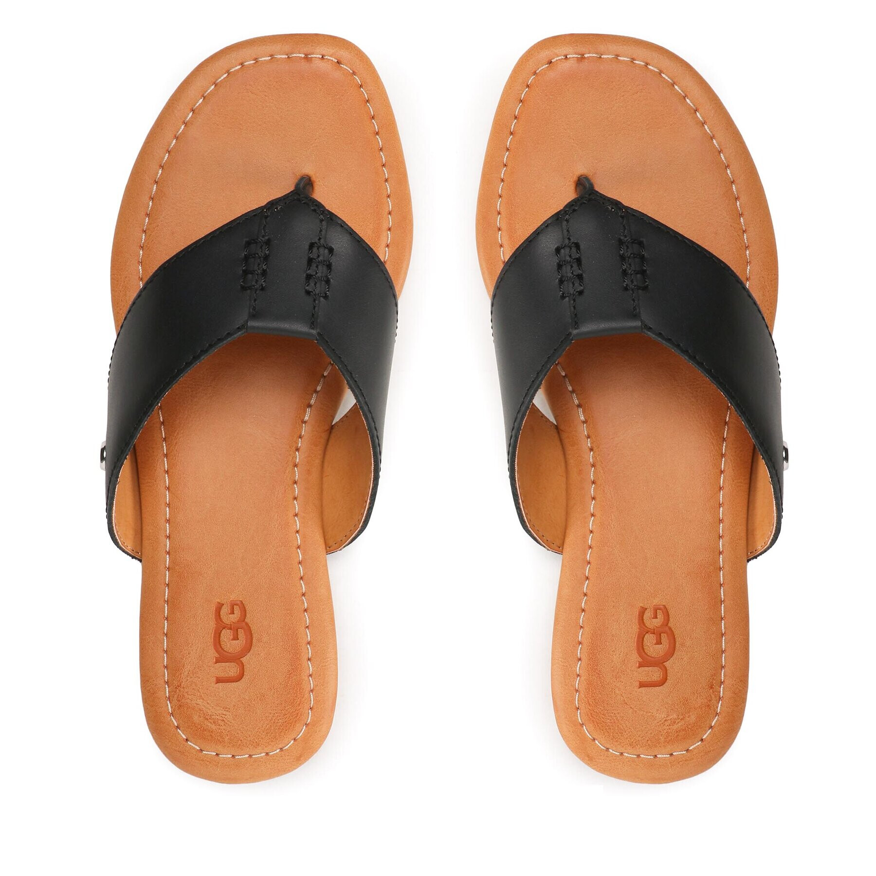 Ugg Джапанки W Carey Flip 1142177 Черен - Pepit.bg