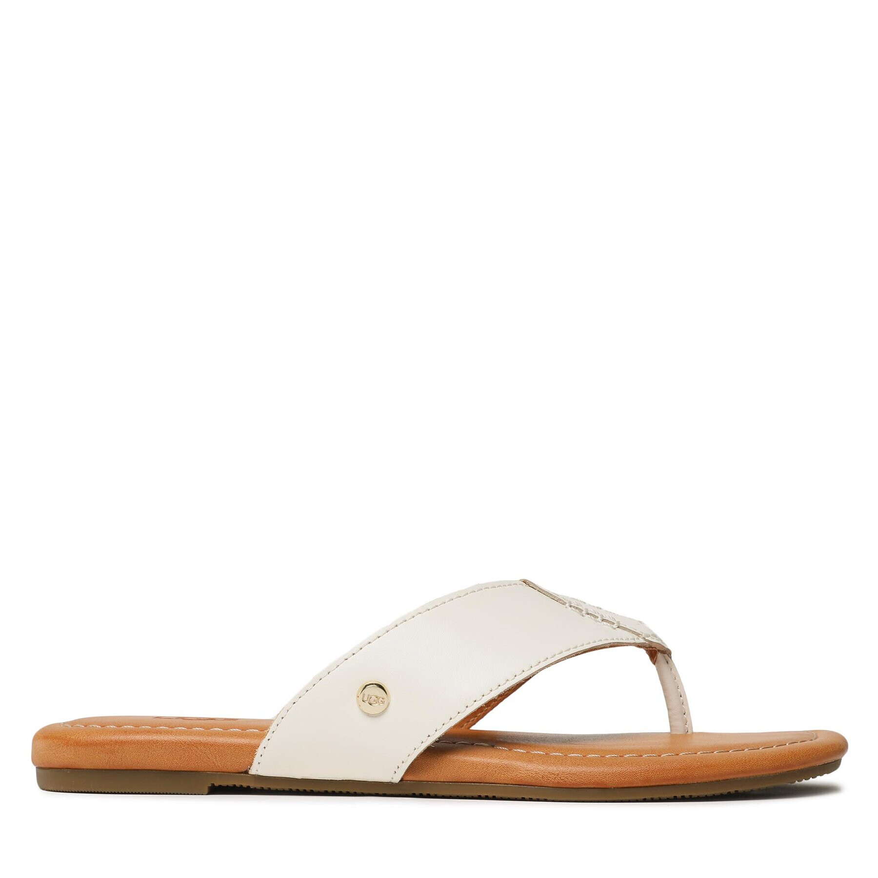 Ugg Джапанки W Carey Flip 1142177 Бял - Pepit.bg