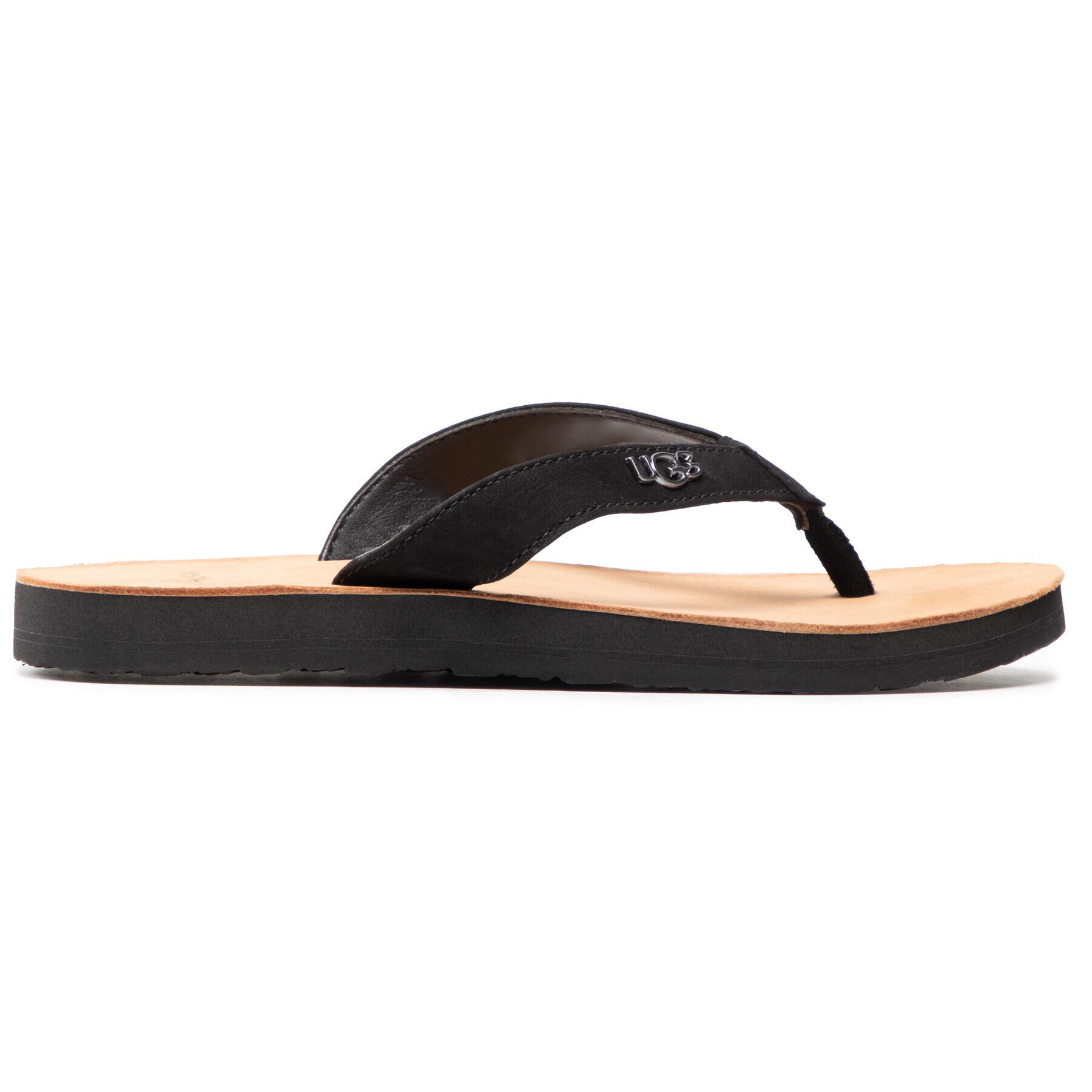 Ugg Джапанки W Tawney Logo 1119997 Черен - Pepit.bg