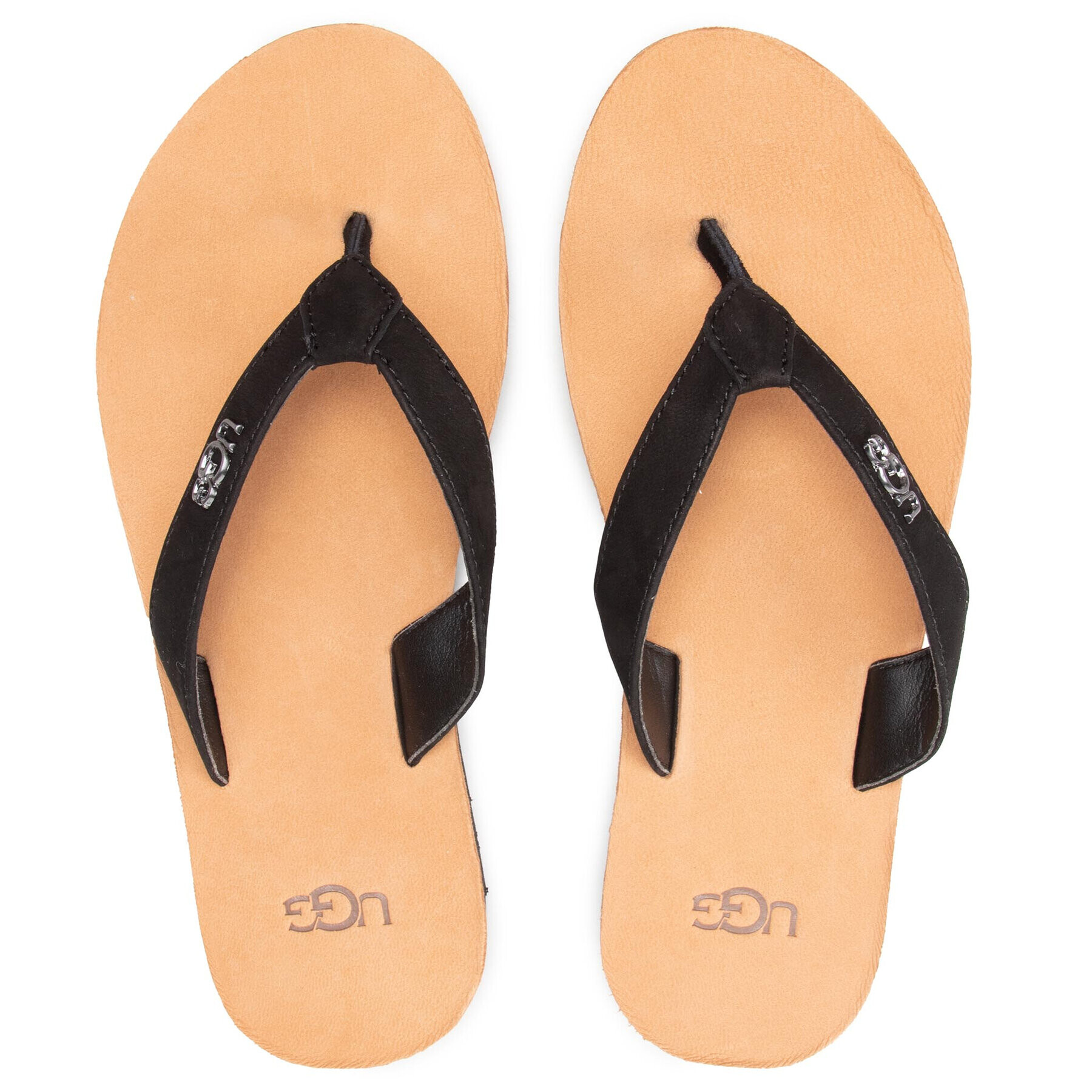 Ugg Джапанки W Tawney Logo 1119997 Черен - Pepit.bg