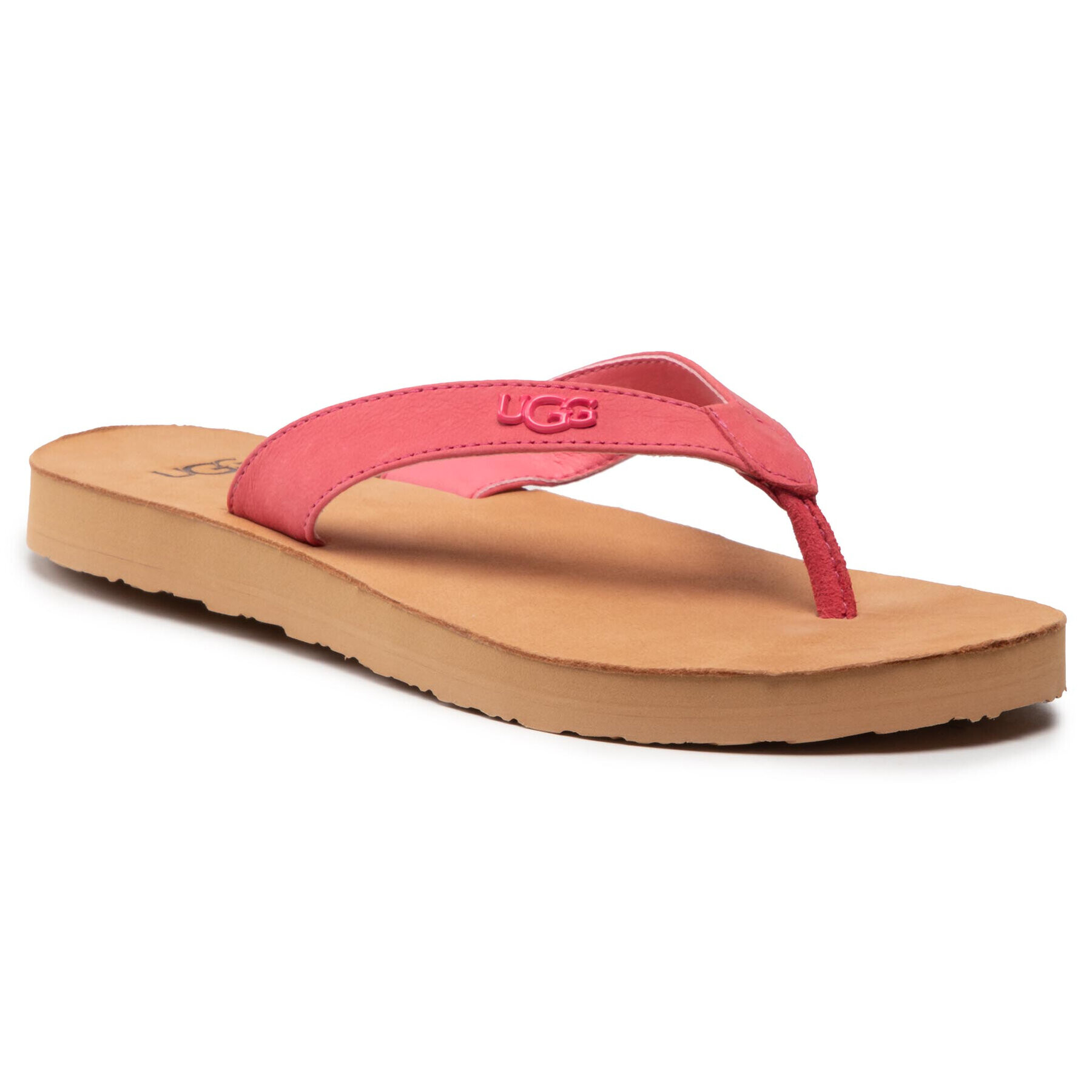Ugg Джапанки W Tawney Logo 1119997 Розов - Pepit.bg