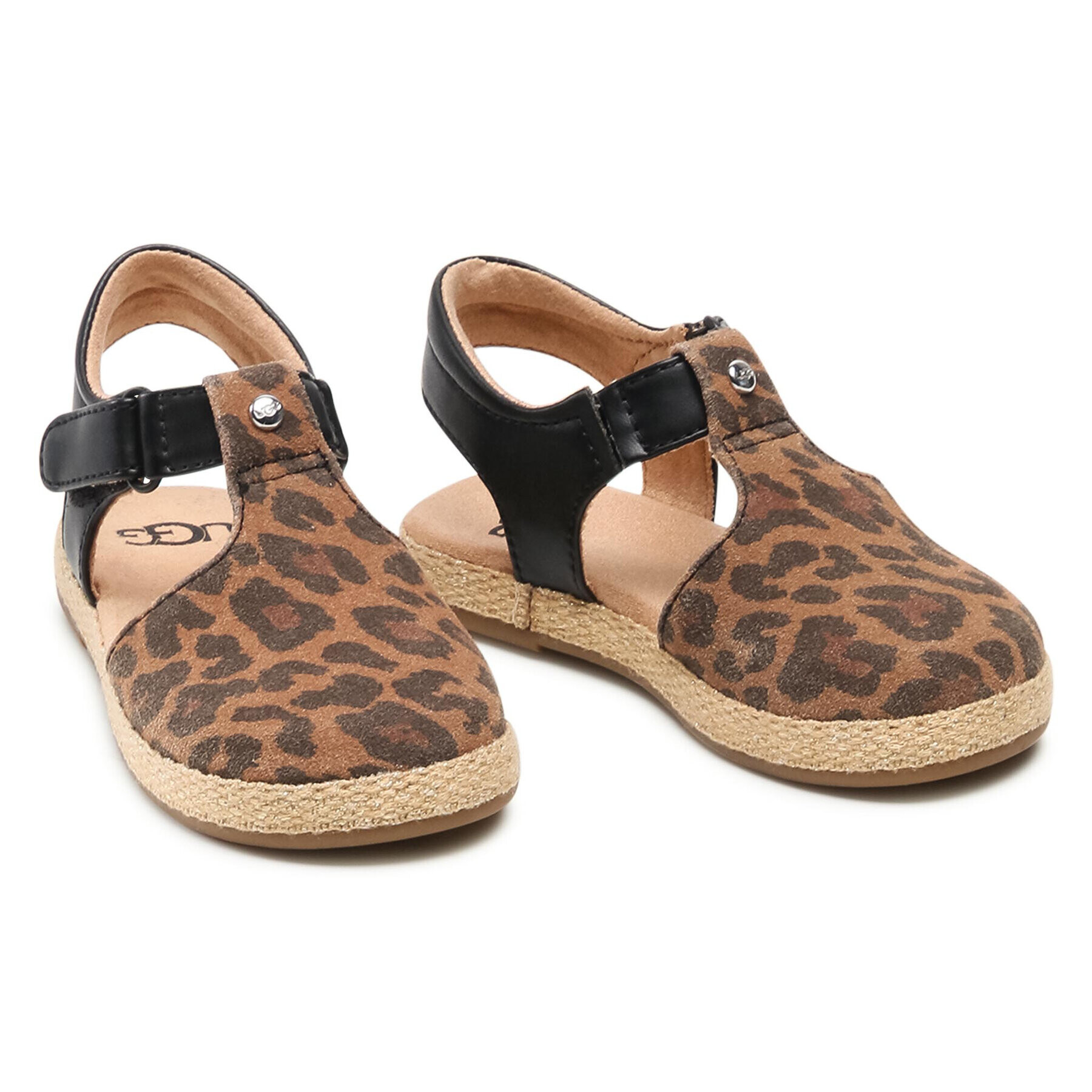 Ugg Еспадрили T Emmery Leopard 1121493T Кафяв - Pepit.bg