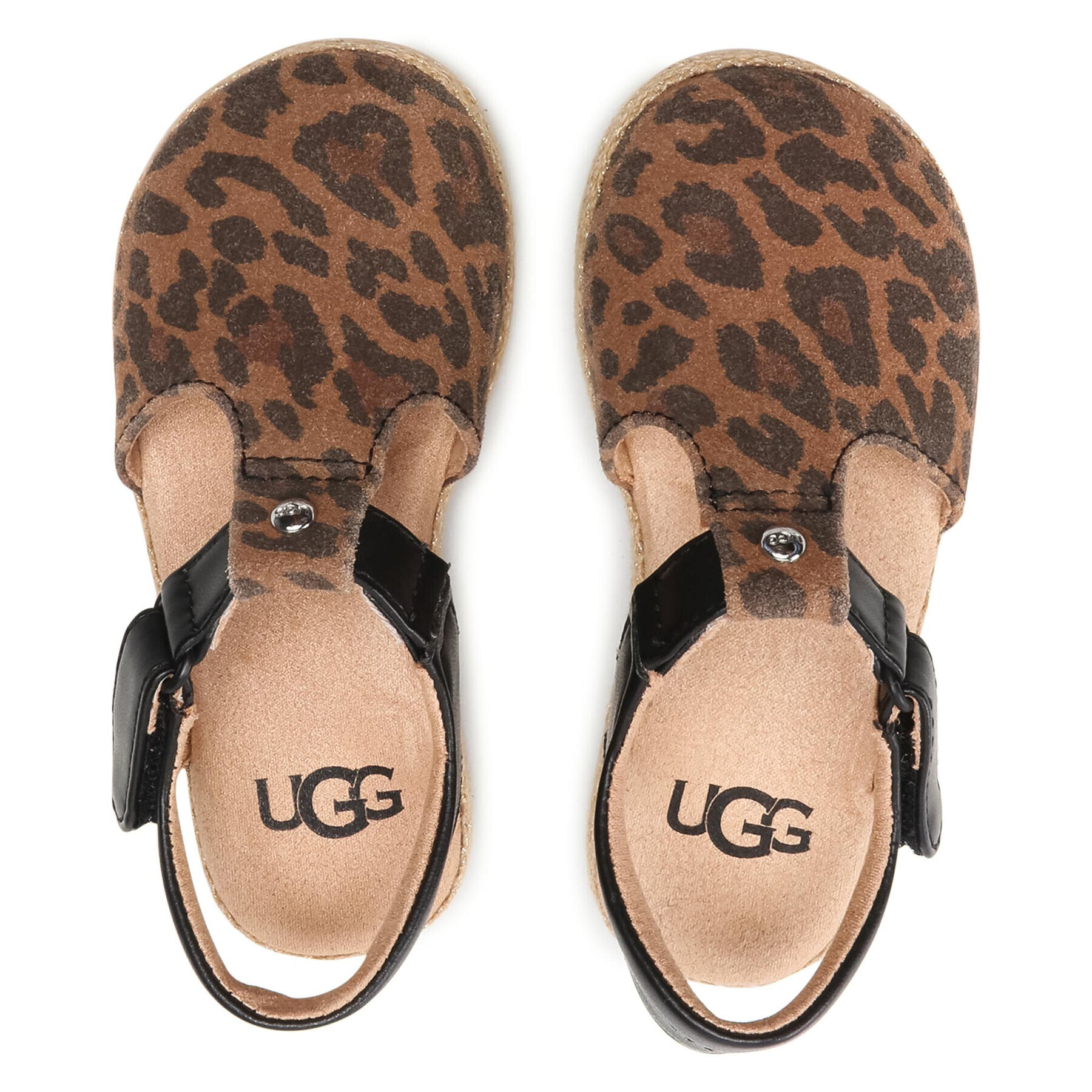 Ugg Еспадрили T Emmery Leopard 1121493T Кафяв - Pepit.bg