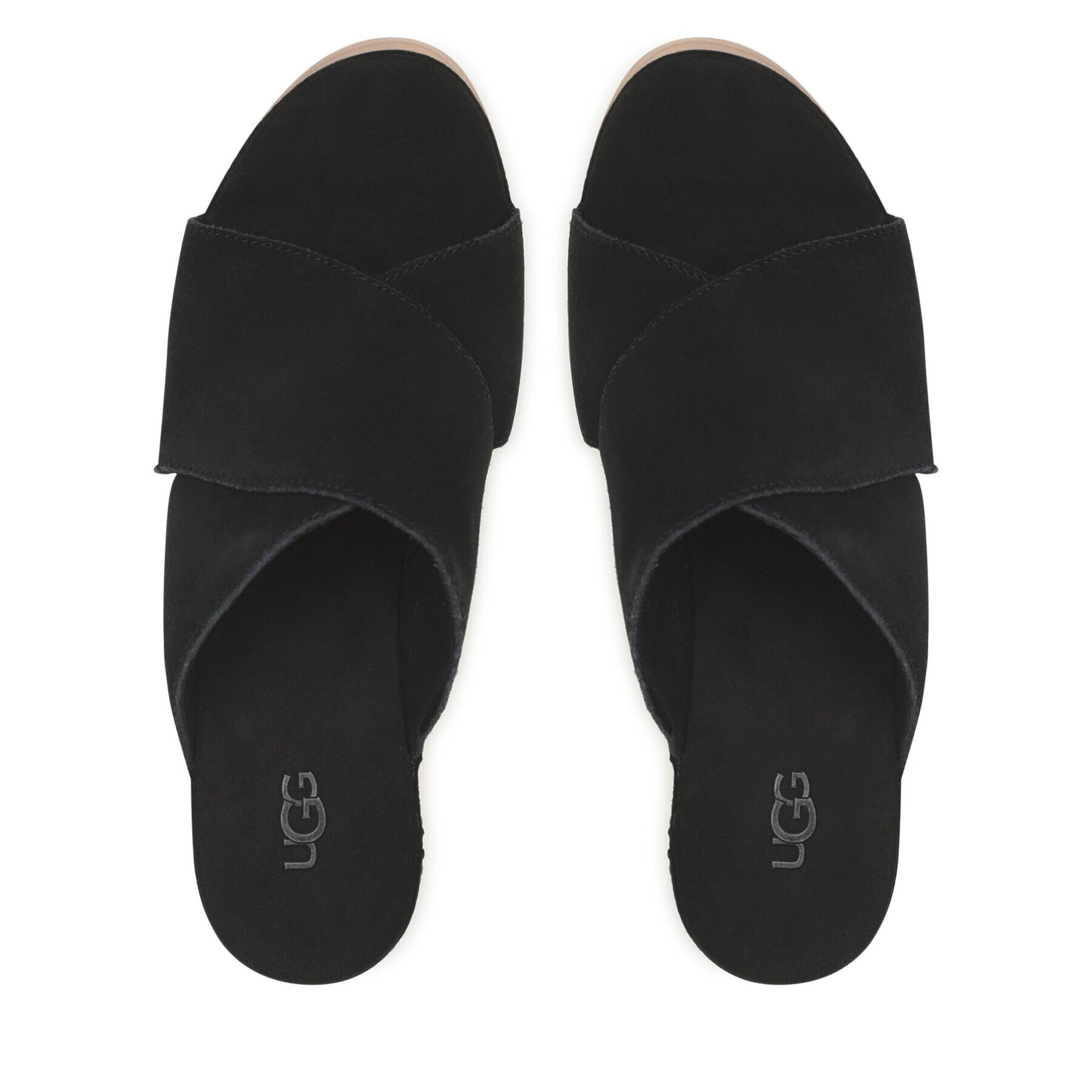 Ugg Еспадрили W Abbot Suede 1139291 Черен - Pepit.bg