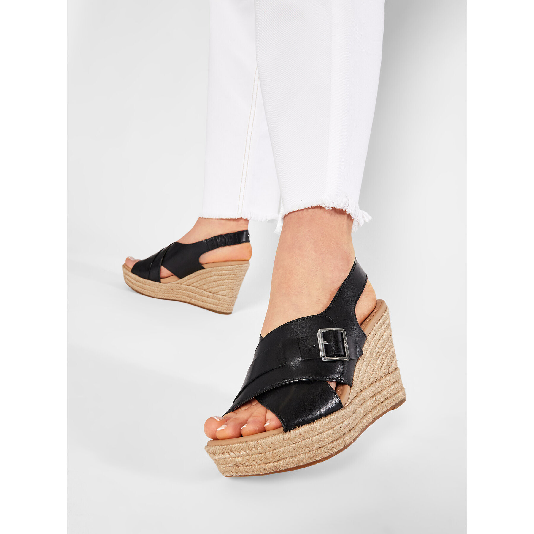 Ugg Еспадрили W Claudeene 1119953 Черен - Pepit.bg