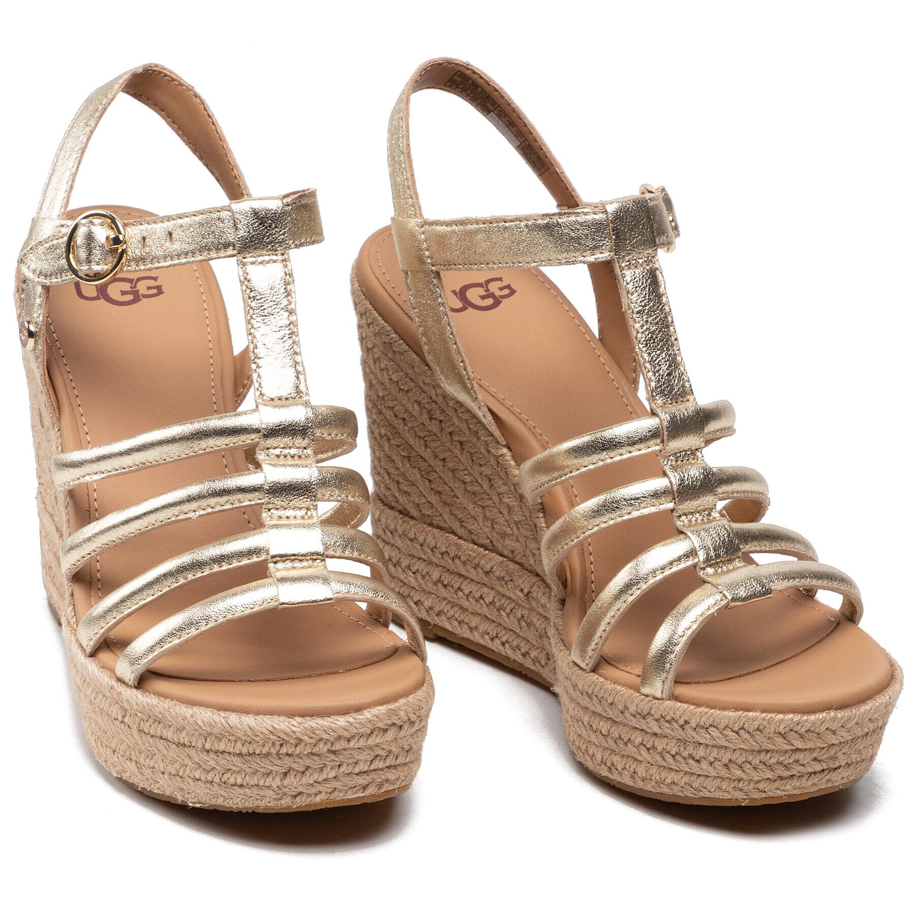 Ugg Еспадрили W Cressida 1118770 Златист - Pepit.bg