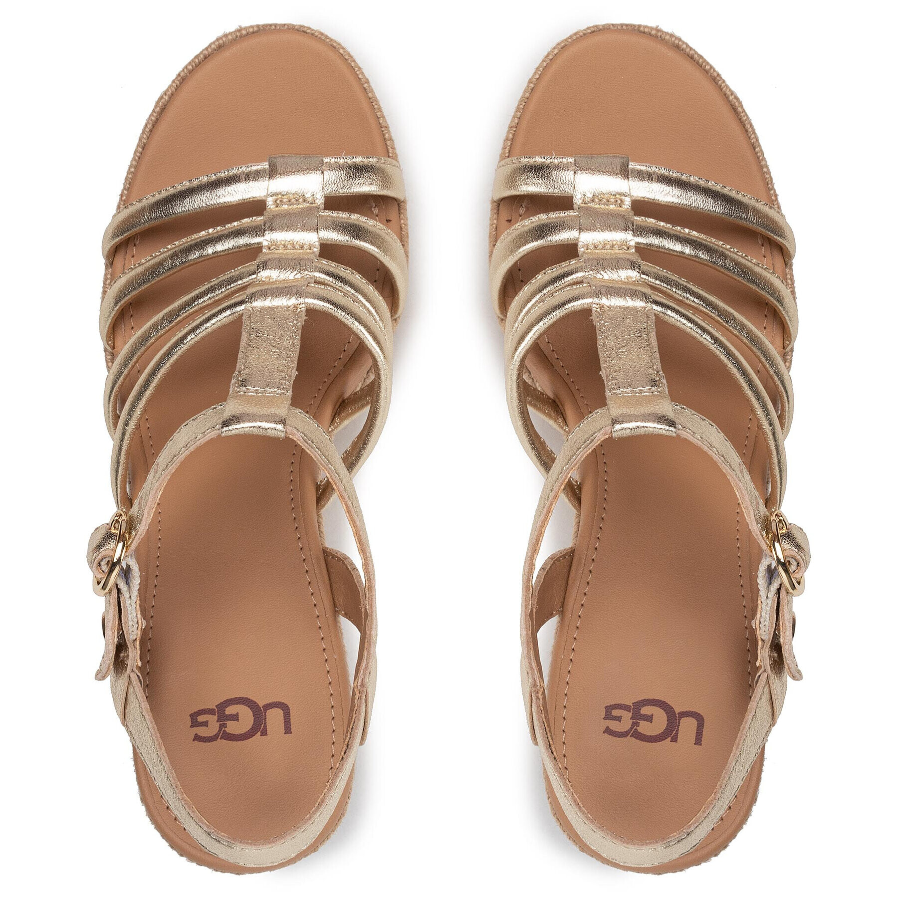 Ugg Еспадрили W Cressida 1118770 Златист - Pepit.bg