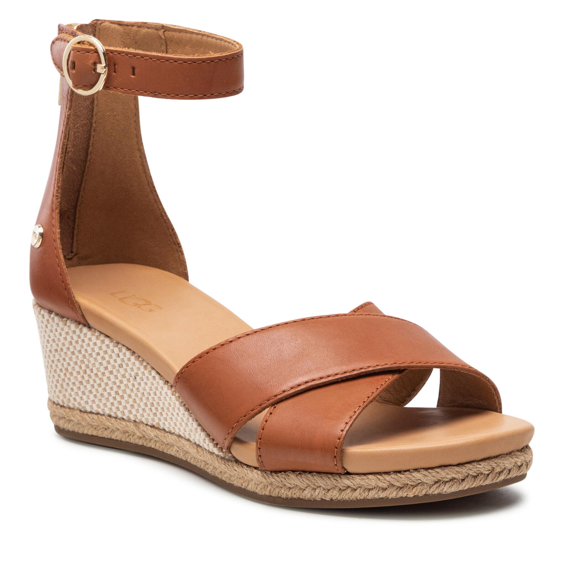Ugg Еспадрили W Eugenia 1124990 Кафяв - Pepit.bg