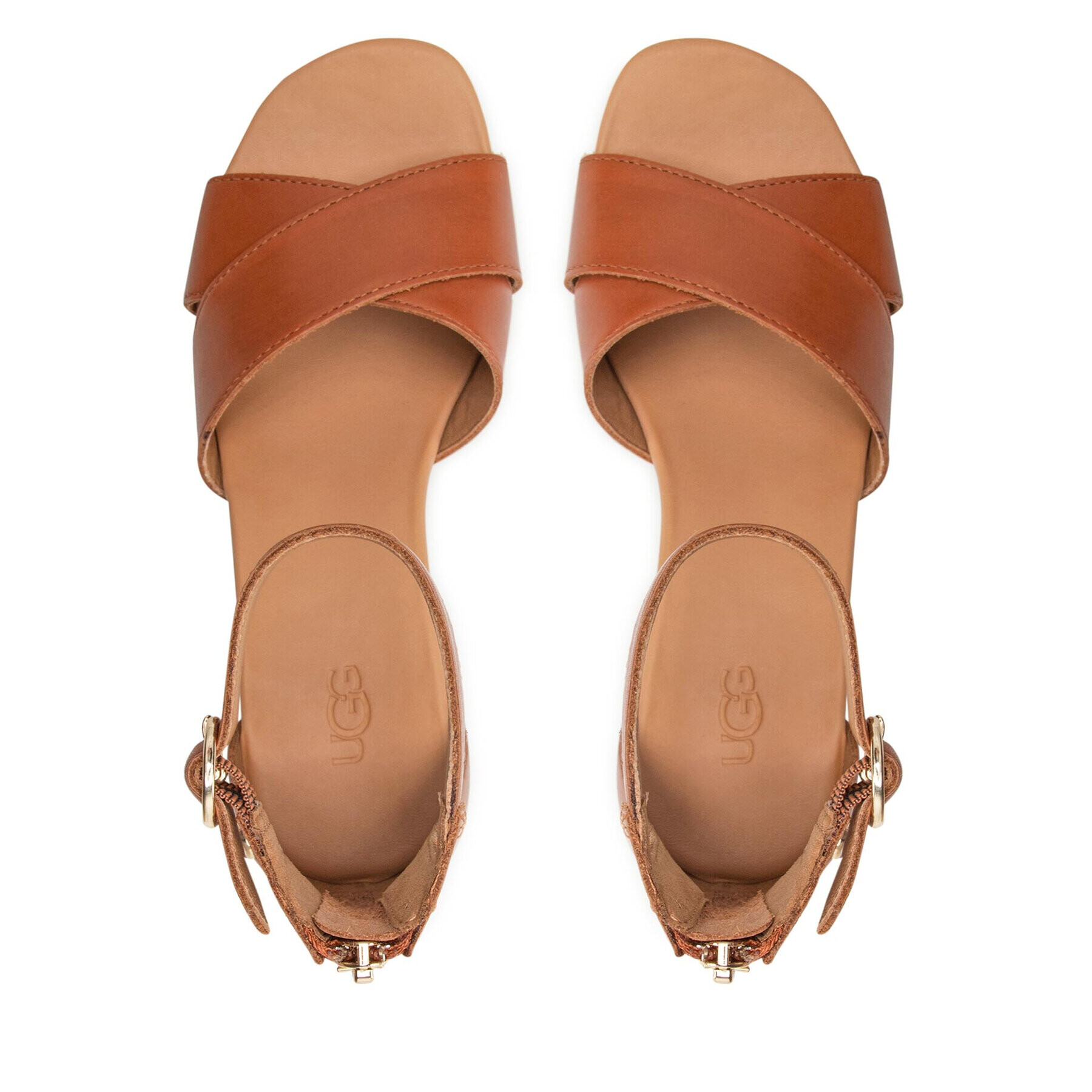 Ugg Еспадрили W Eugenia 1124990 Кафяв - Pepit.bg