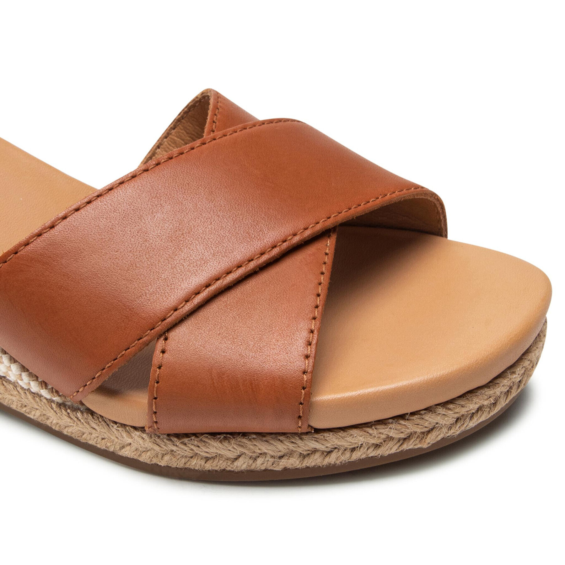 Ugg Еспадрили W Eugenia 1124990 Кафяв - Pepit.bg