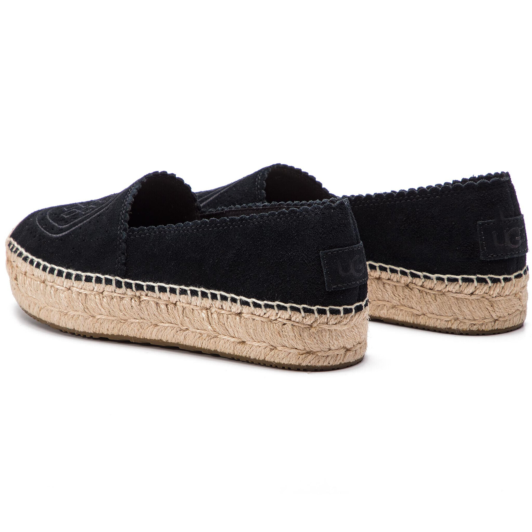 Ugg Еспадрили W Heidi Perf 1100981 Черен - Pepit.bg