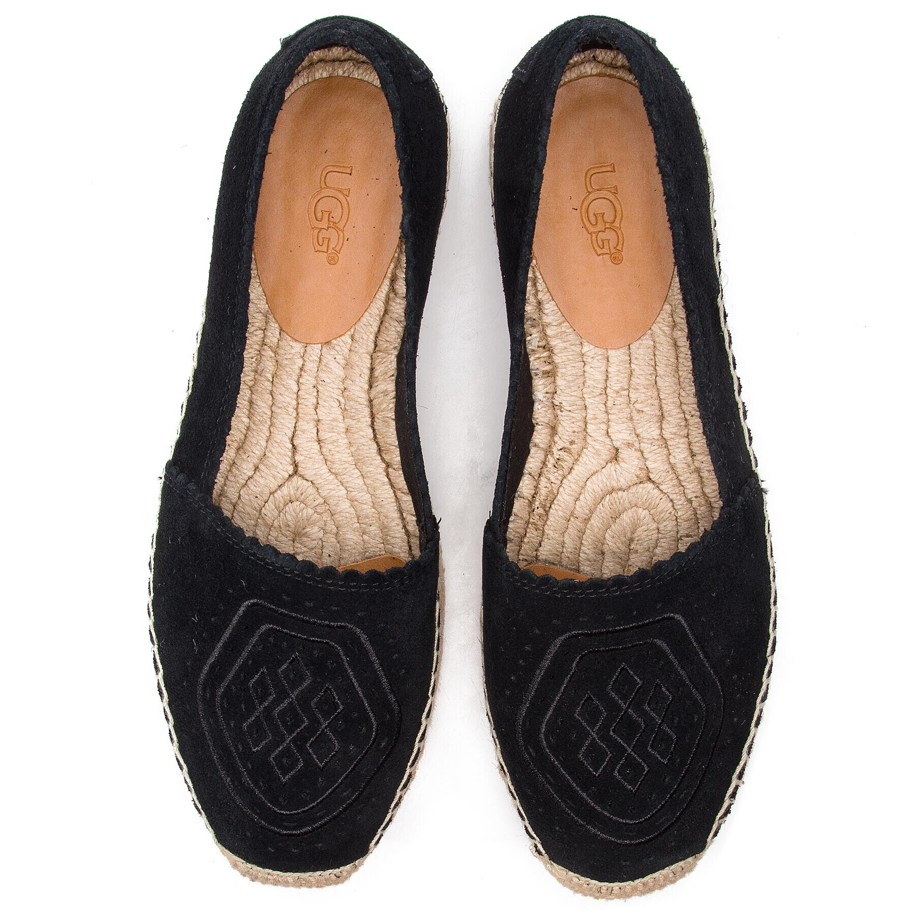 Ugg Еспадрили W Heidi Perf 1100981 Черен - Pepit.bg