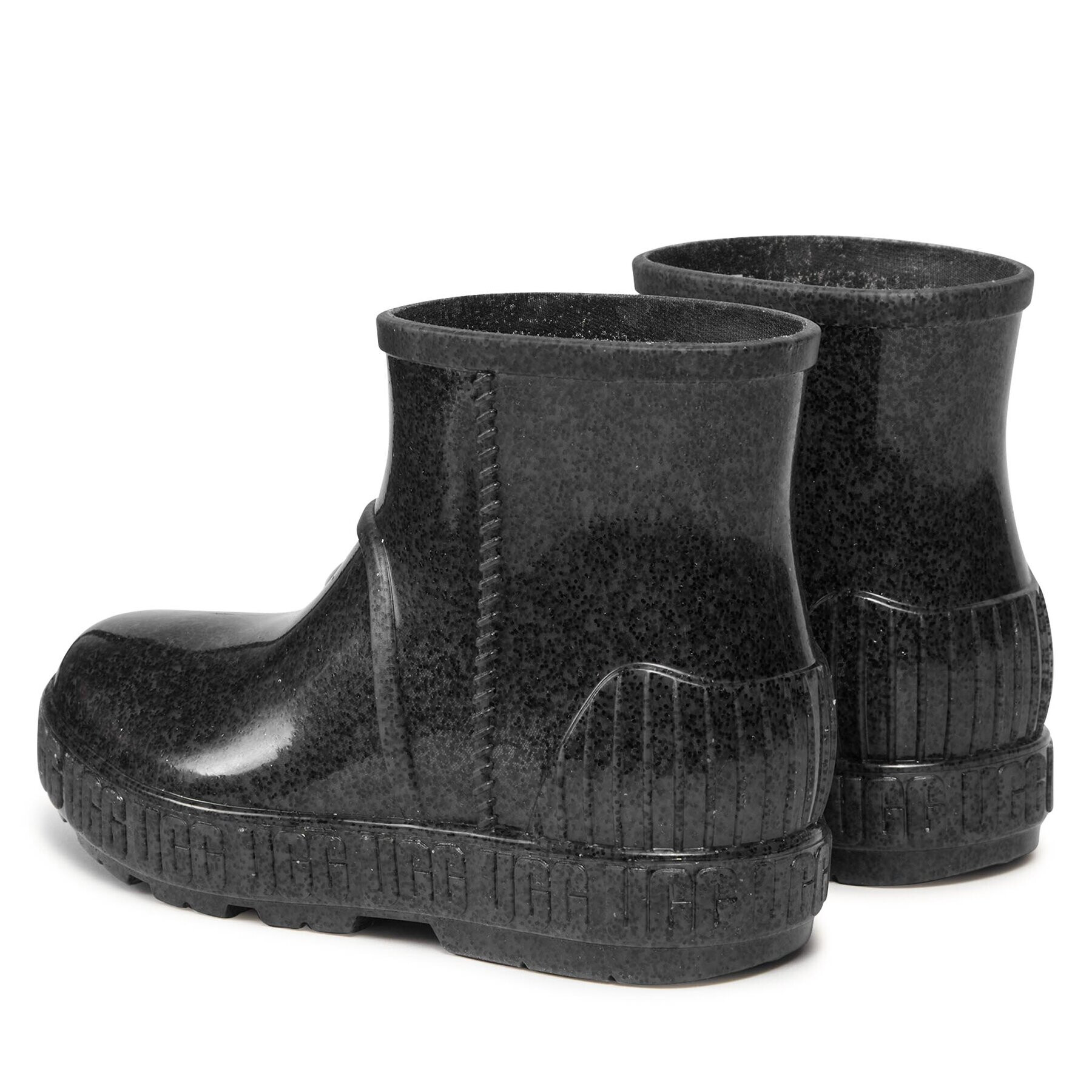 Ugg Гумени ботуши K Drizlita Glitter 1136476K Черен - Pepit.bg