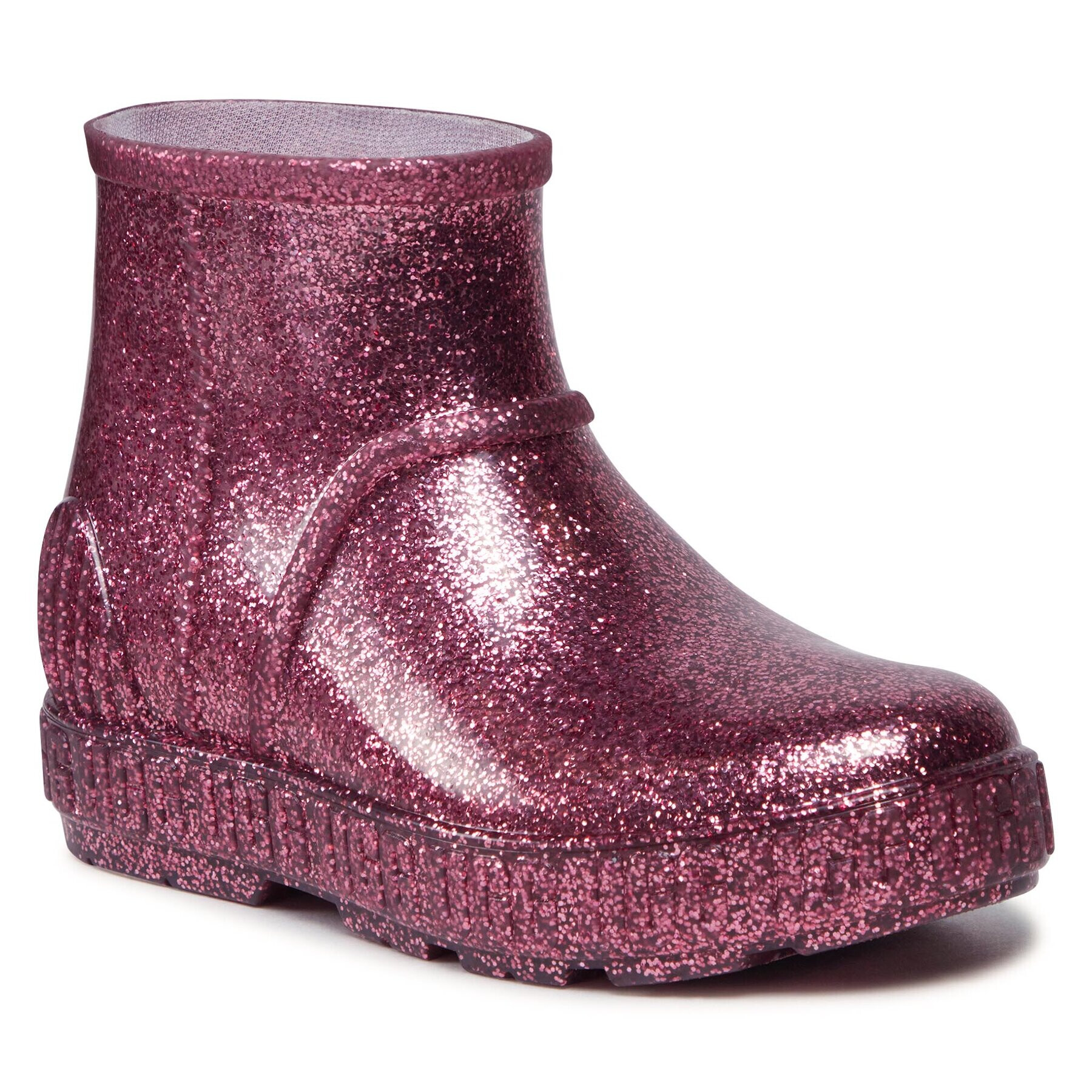 Ugg Гумени ботуши K Drizlita Glitter 1136476K Розов - Pepit.bg