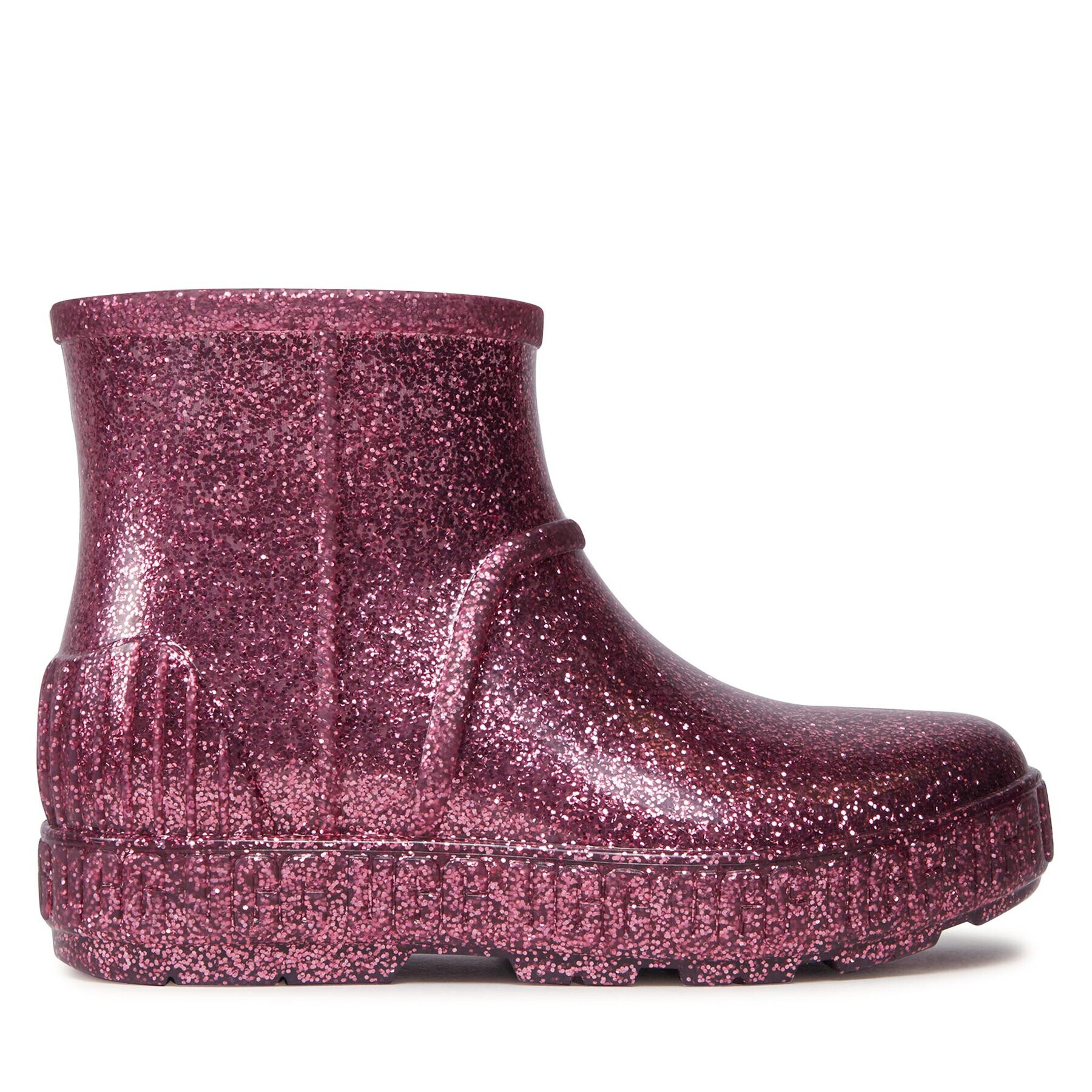 Ugg Гумени ботуши K Drizlita Glitter 1136476K Розов - Pepit.bg