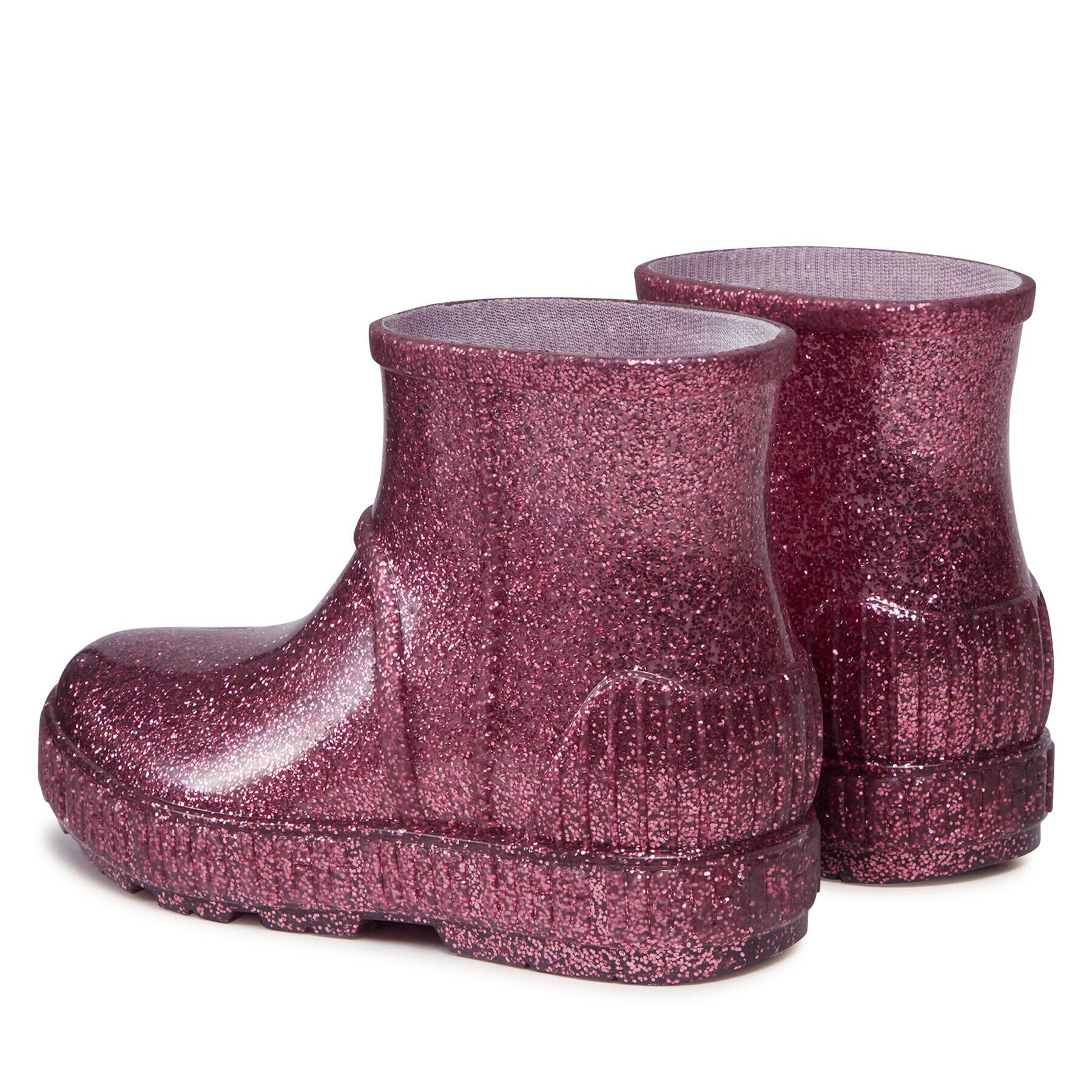 Ugg Гумени ботуши K Drizlita Glitter 1136476K Розов - Pepit.bg