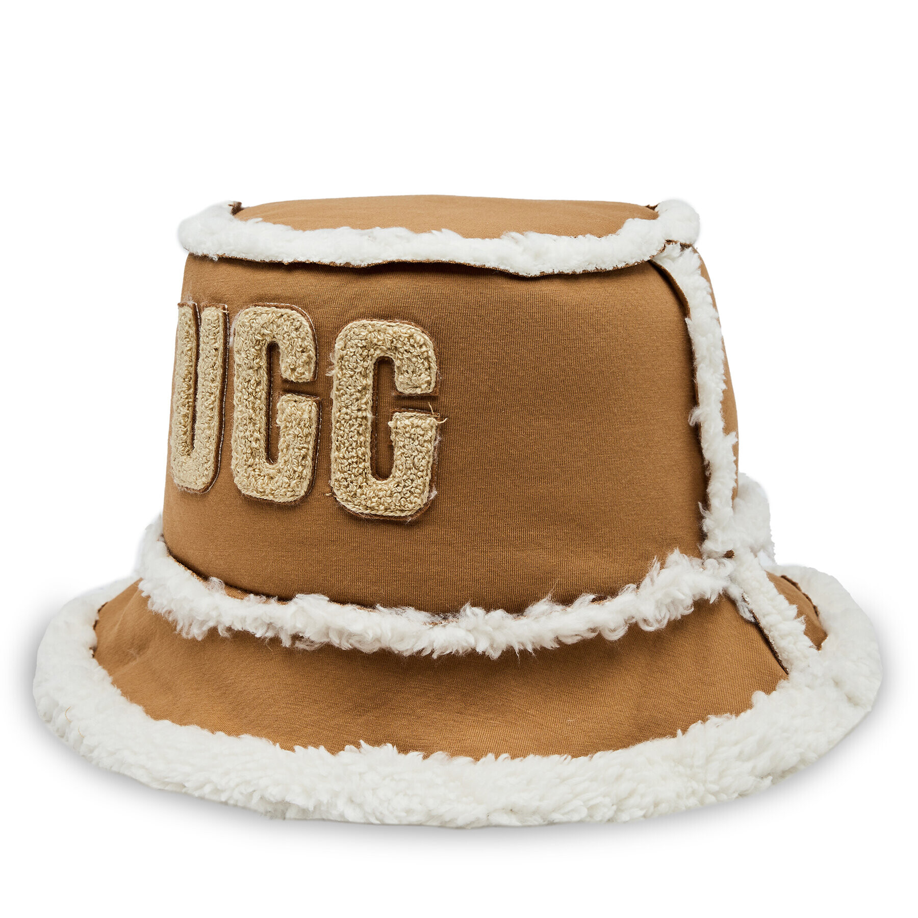 Ugg Капела W Bonded Fleece Bucket Hat 22655 Кафяв - Pepit.bg