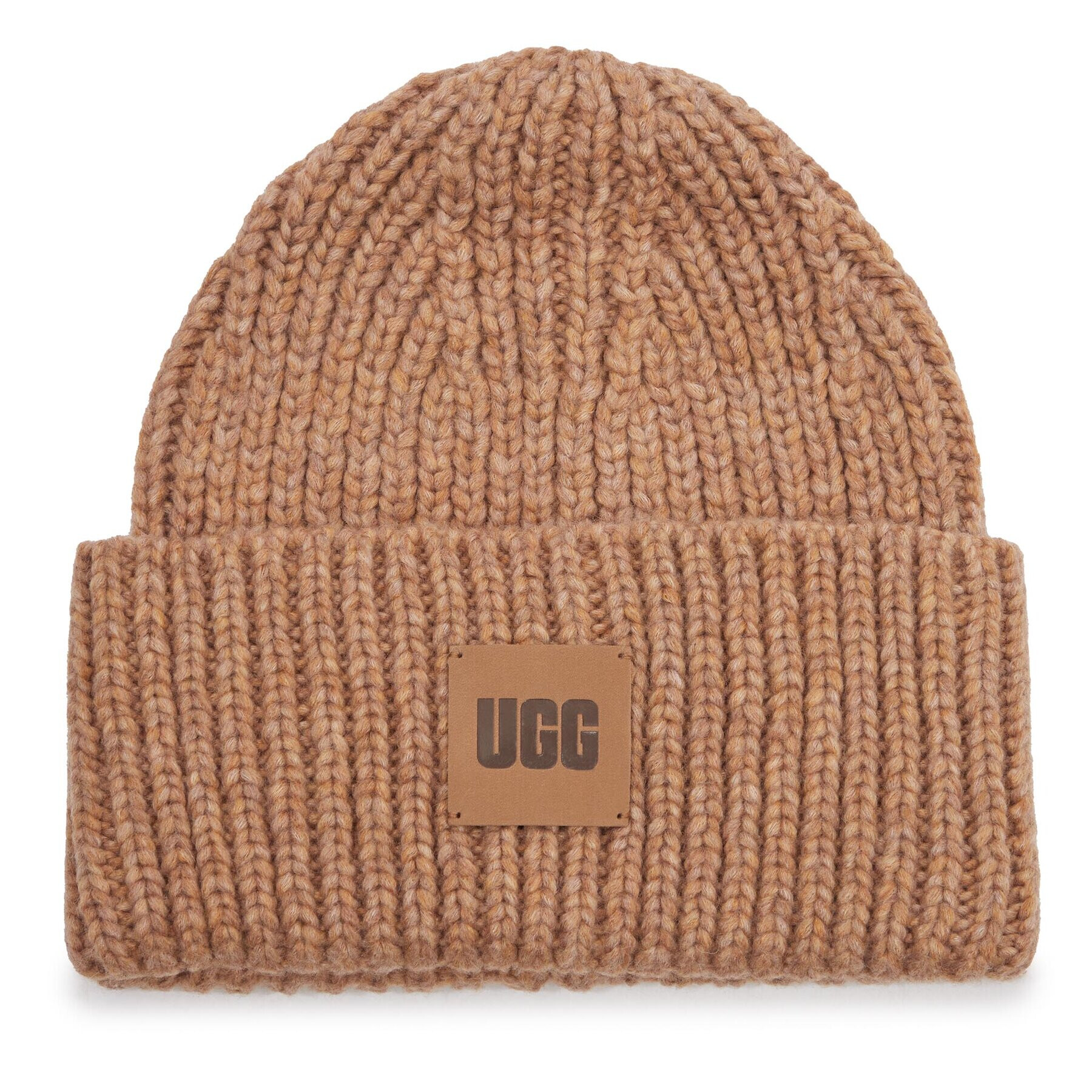 Ugg Комплект шал и шапка W Chunky Rib Knit Set 20270 Кафяв - Pepit.bg