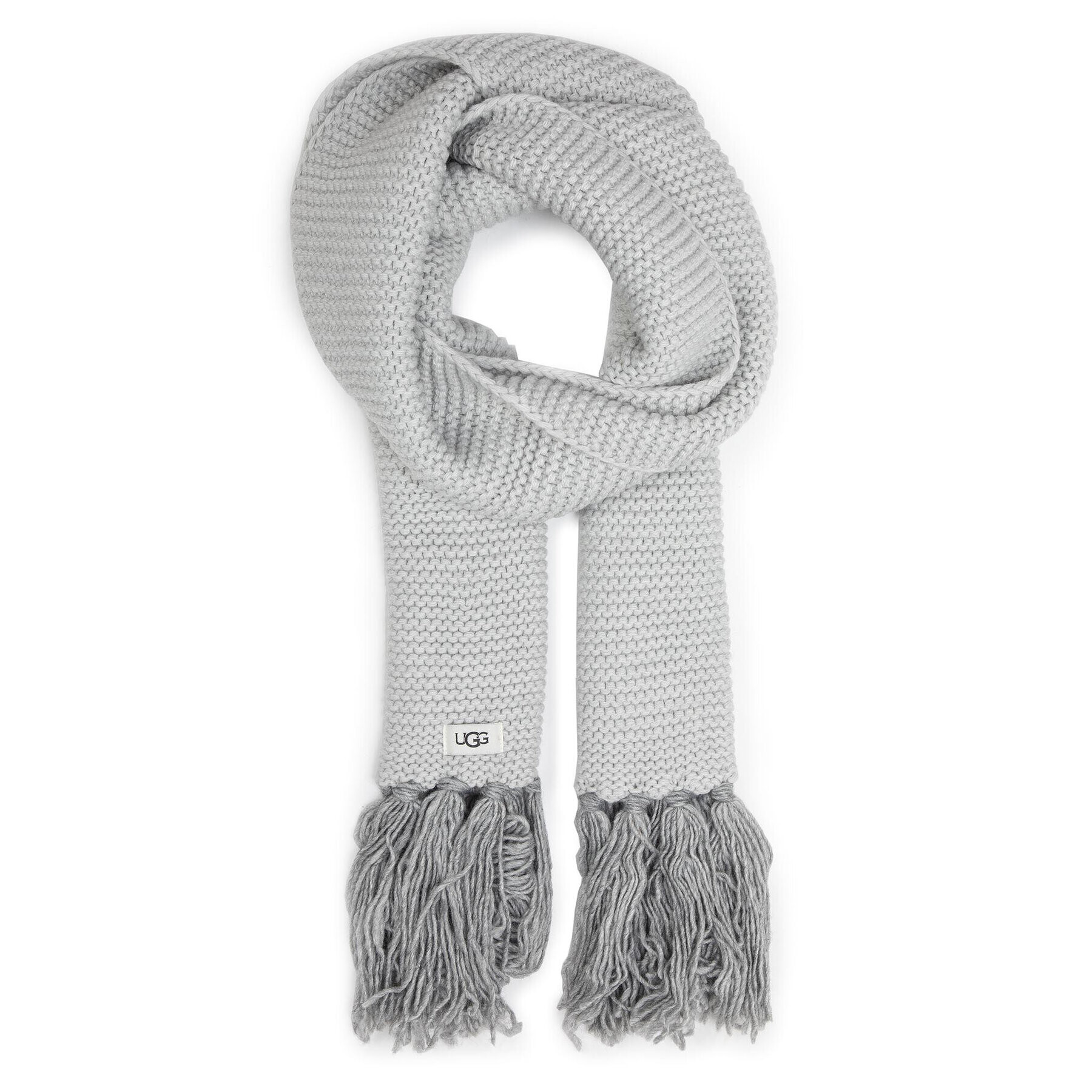 Ugg Комплект шал и шапка W Knit Cuff Hat And Scarf Set 18875 Сив - Pepit.bg