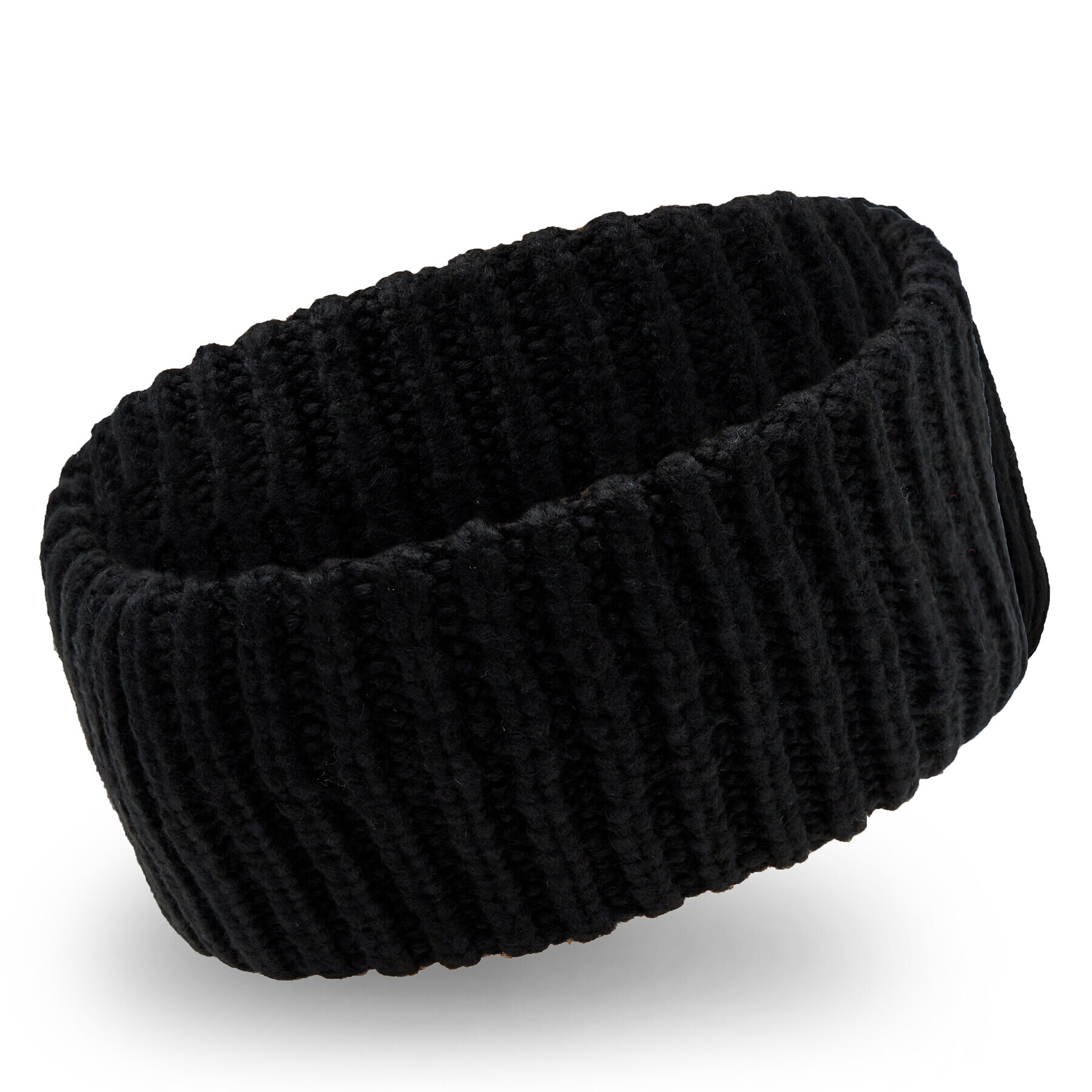 Ugg Лента за глава W Chunky Ribbed Headband 22658 Черен - Pepit.bg