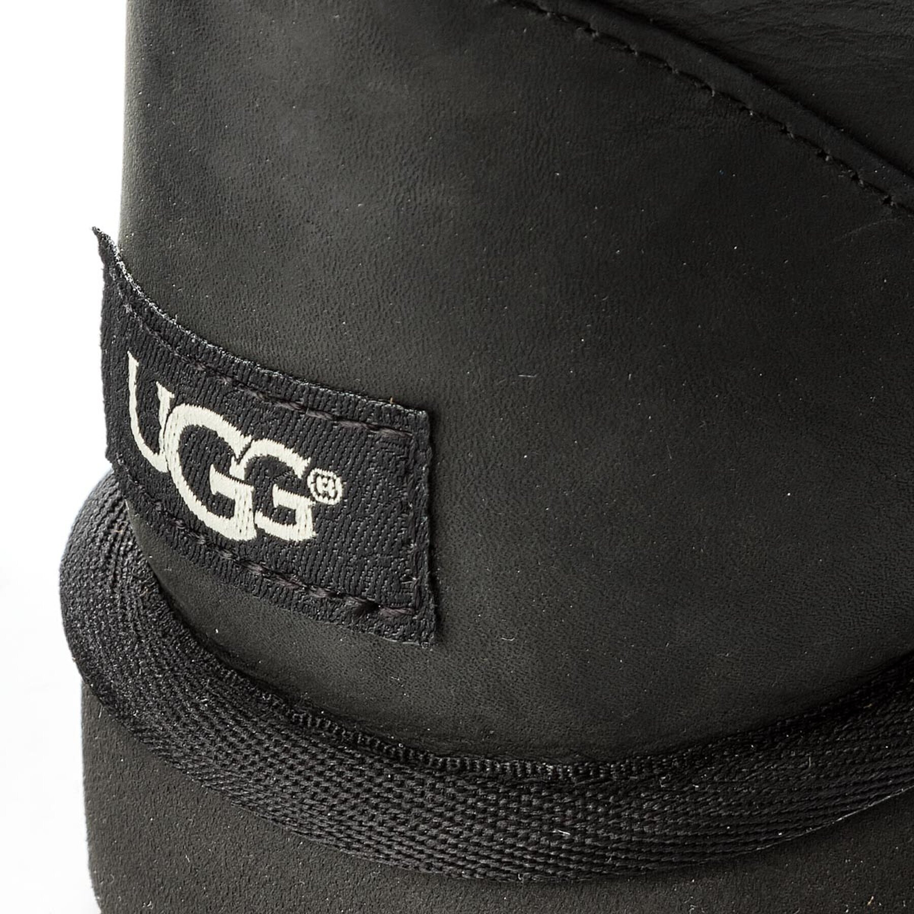 Ugg Обувки Classic Short Leather 1016559 Черен - Pepit.bg