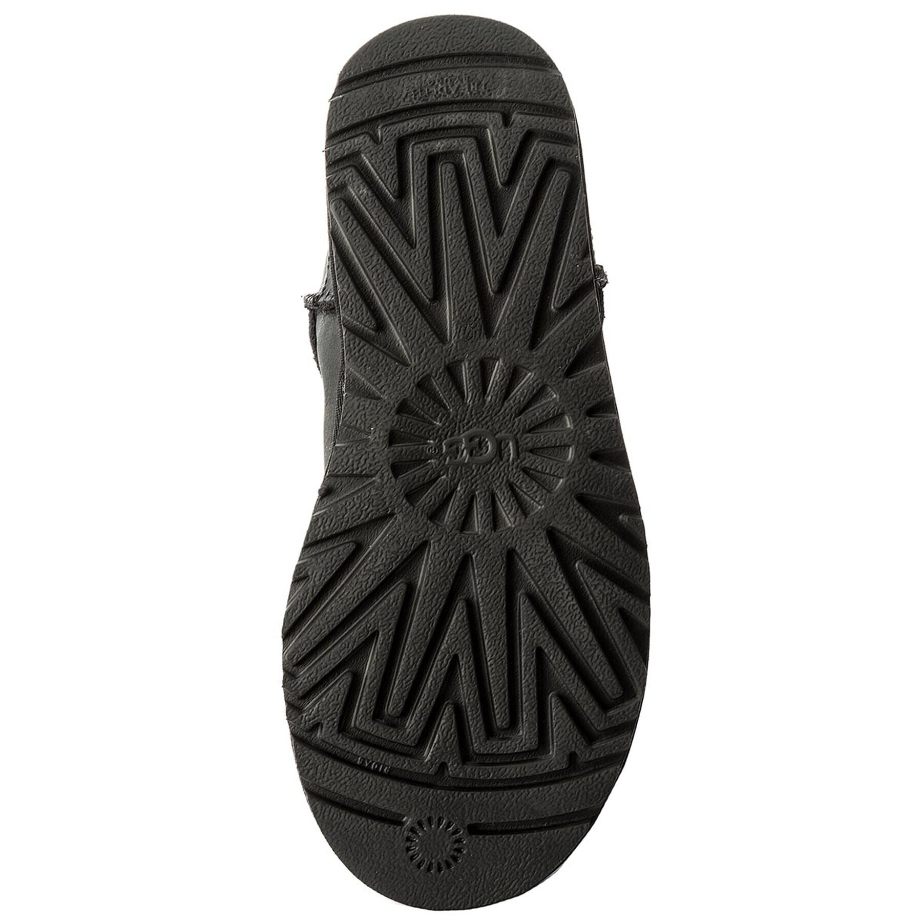 Ugg Обувки Classic Short Leather 1016559 Черен - Pepit.bg
