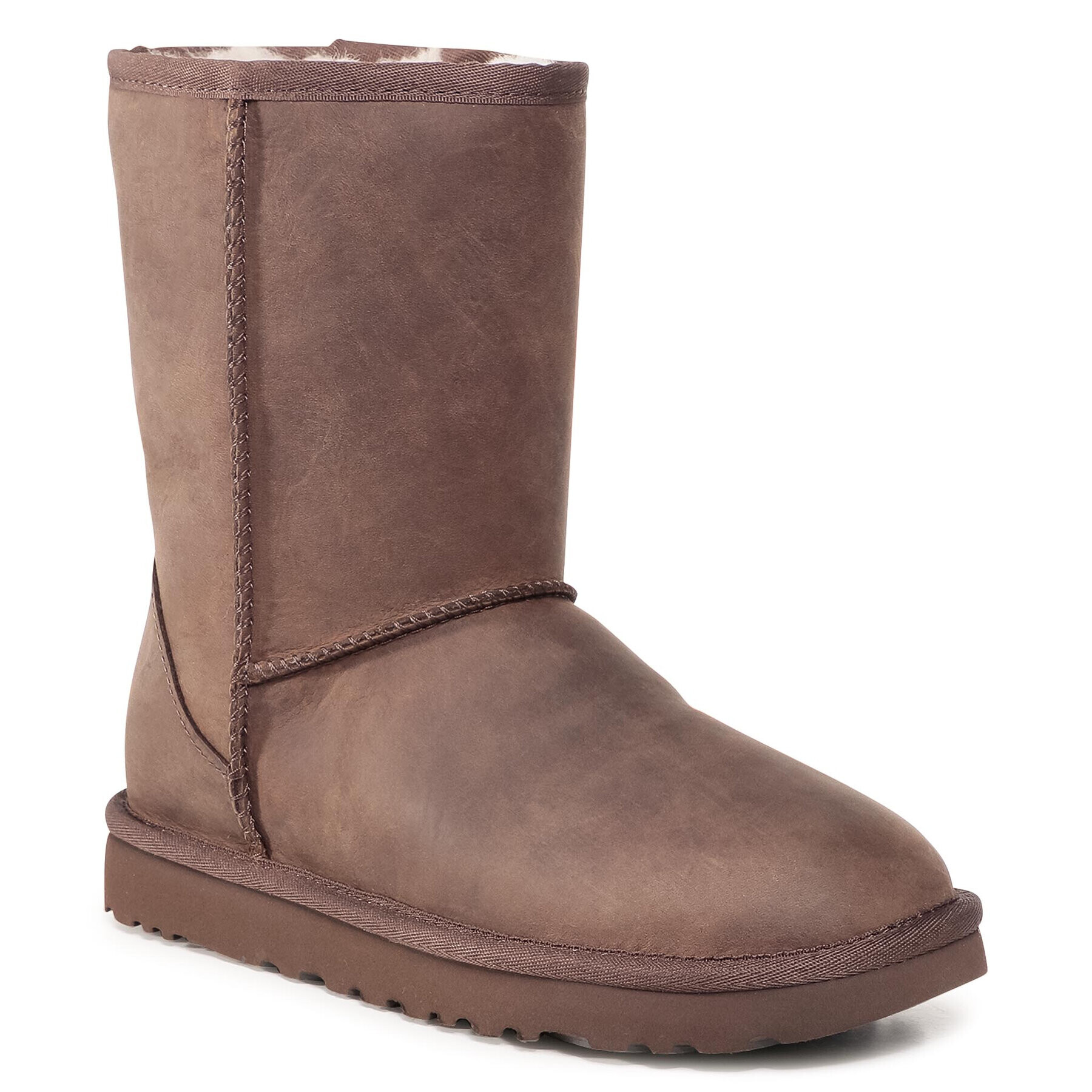 Ugg Обувки Classic Short Leather 1016559 Кафяв - Pepit.bg