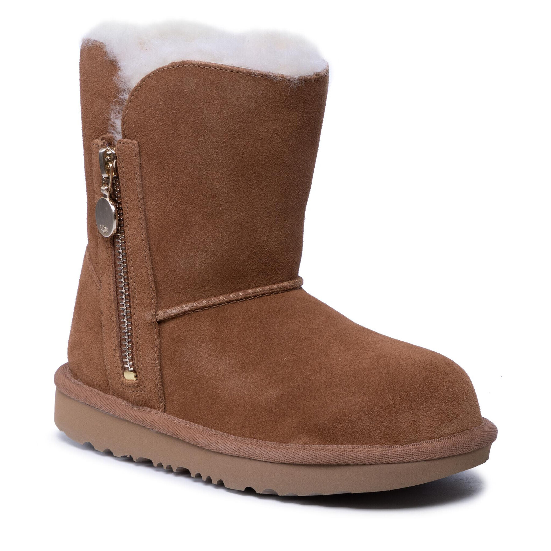 Ugg Обувки K Balley Zip Short 1123613K Кафяв - Pepit.bg