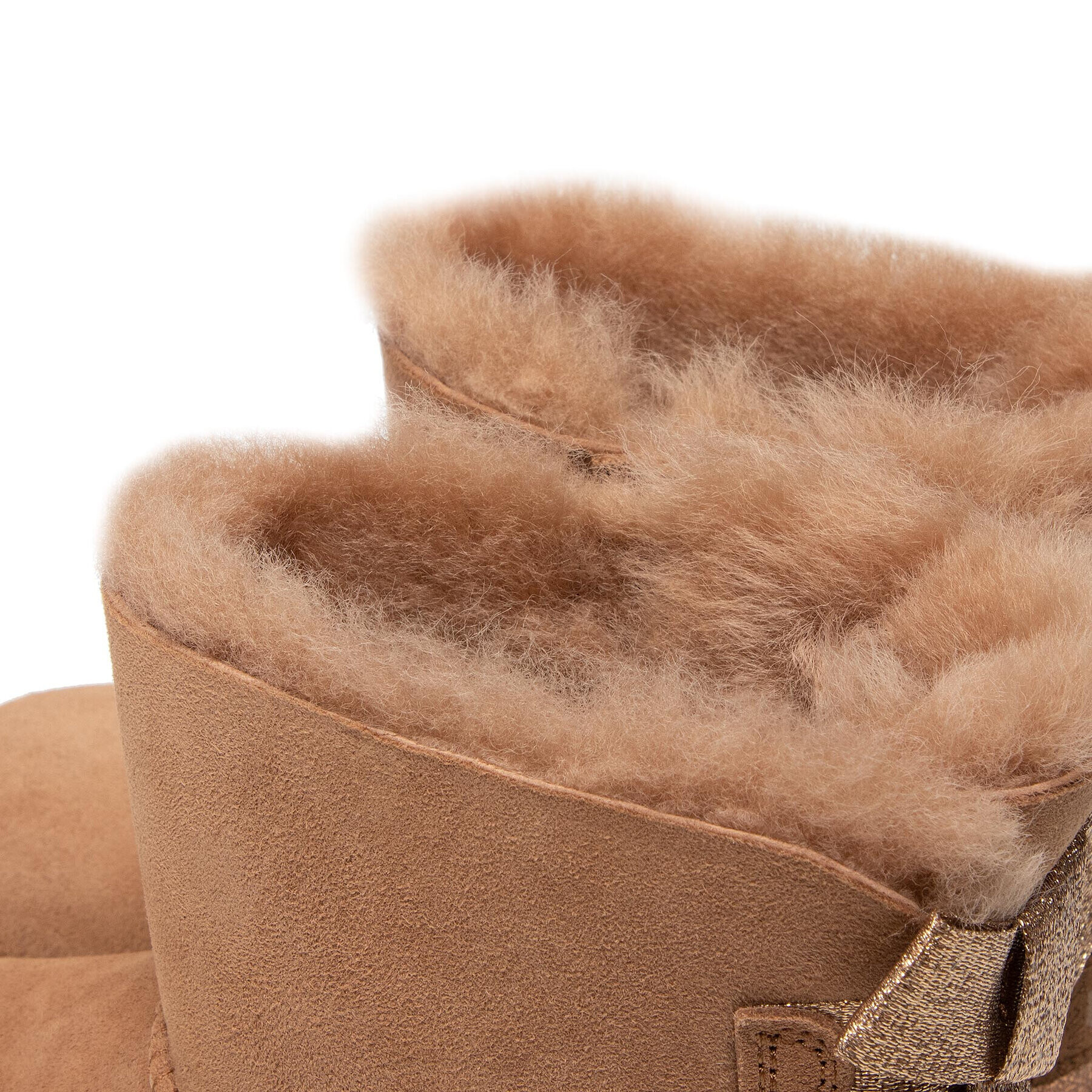 Ugg Обувки K Mini Bailey Bow Glitz 1123617K Кафяв - Pepit.bg