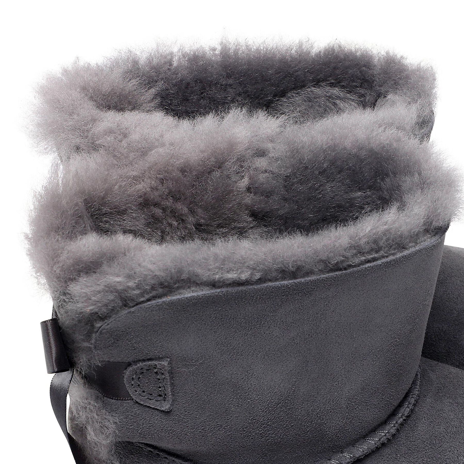 Ugg Обувки K Mini Bailey Bow II 1017397K Сив - Pepit.bg