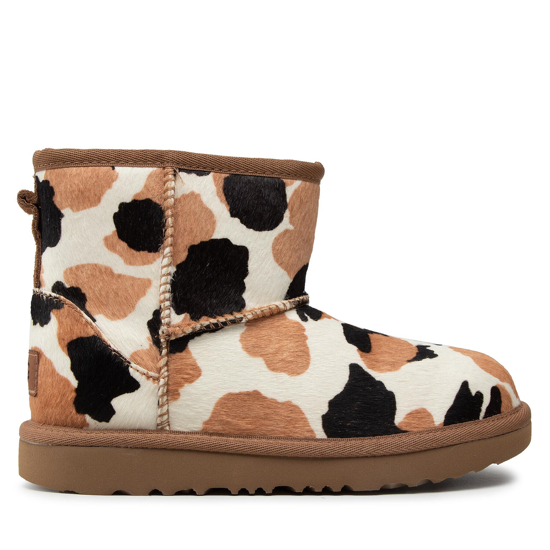 Ugg Обувки Kid's Classic Mini Cow Print 1123619K Кафяв - Pepit.bg