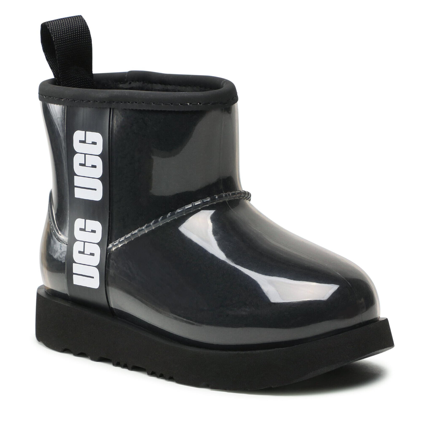 Ugg Обувки Kids' Classic Clear Mini II 1112386K Черен - Pepit.bg