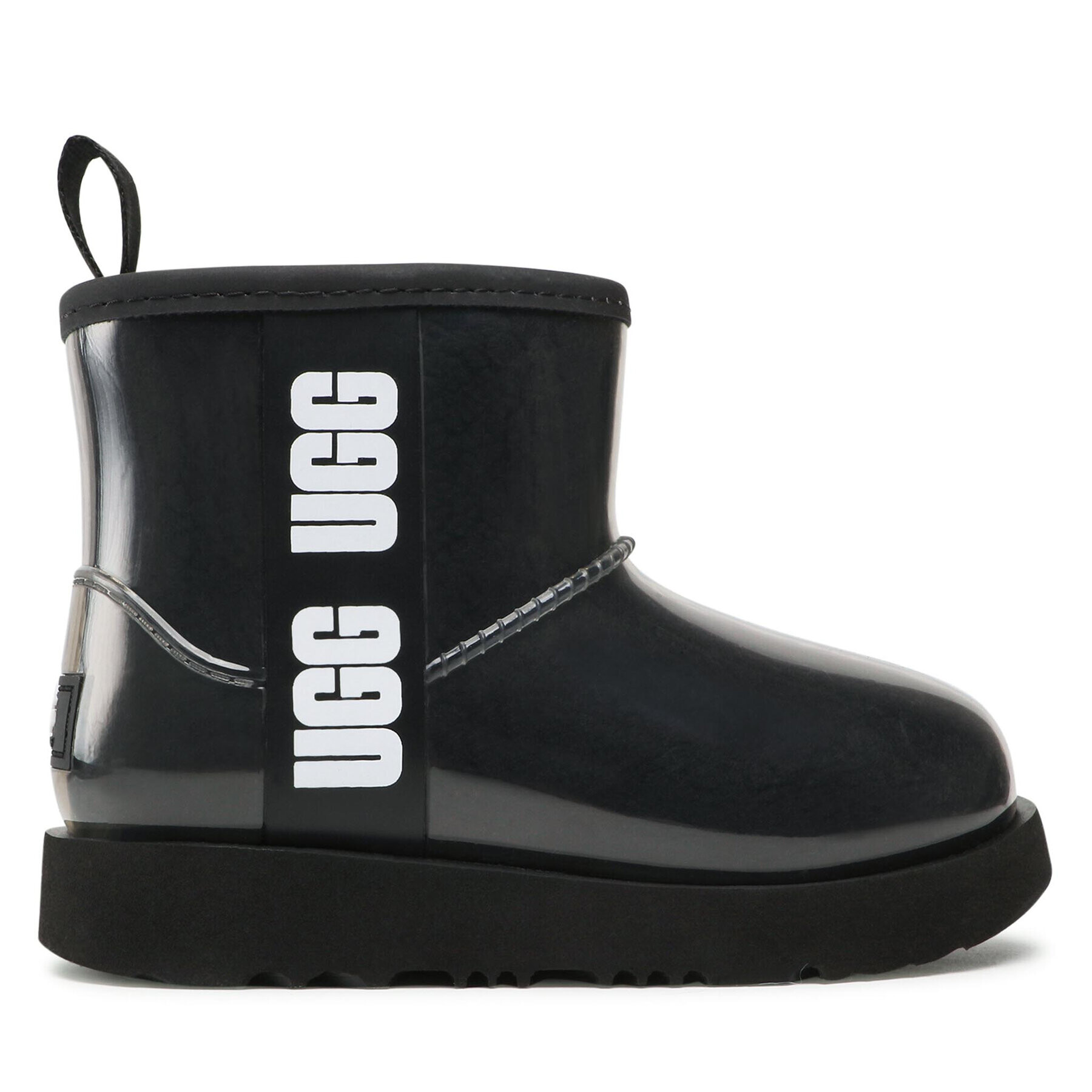 Ugg Обувки Kids' Classic Clear Mini II 1112386K Черен - Pepit.bg