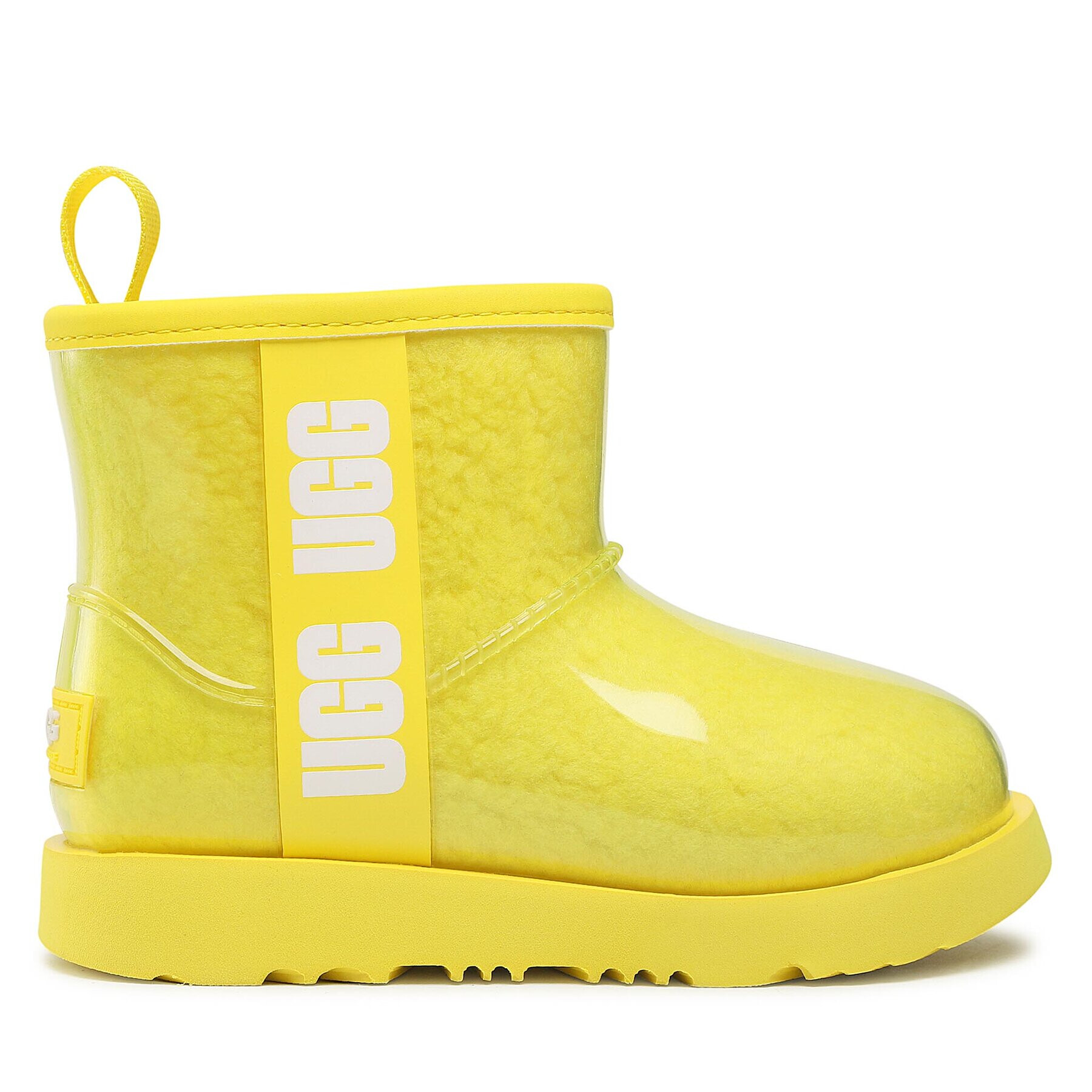 Ugg Обувки Kids' Classic Clear Mini II 1112386K Жълт - Pepit.bg