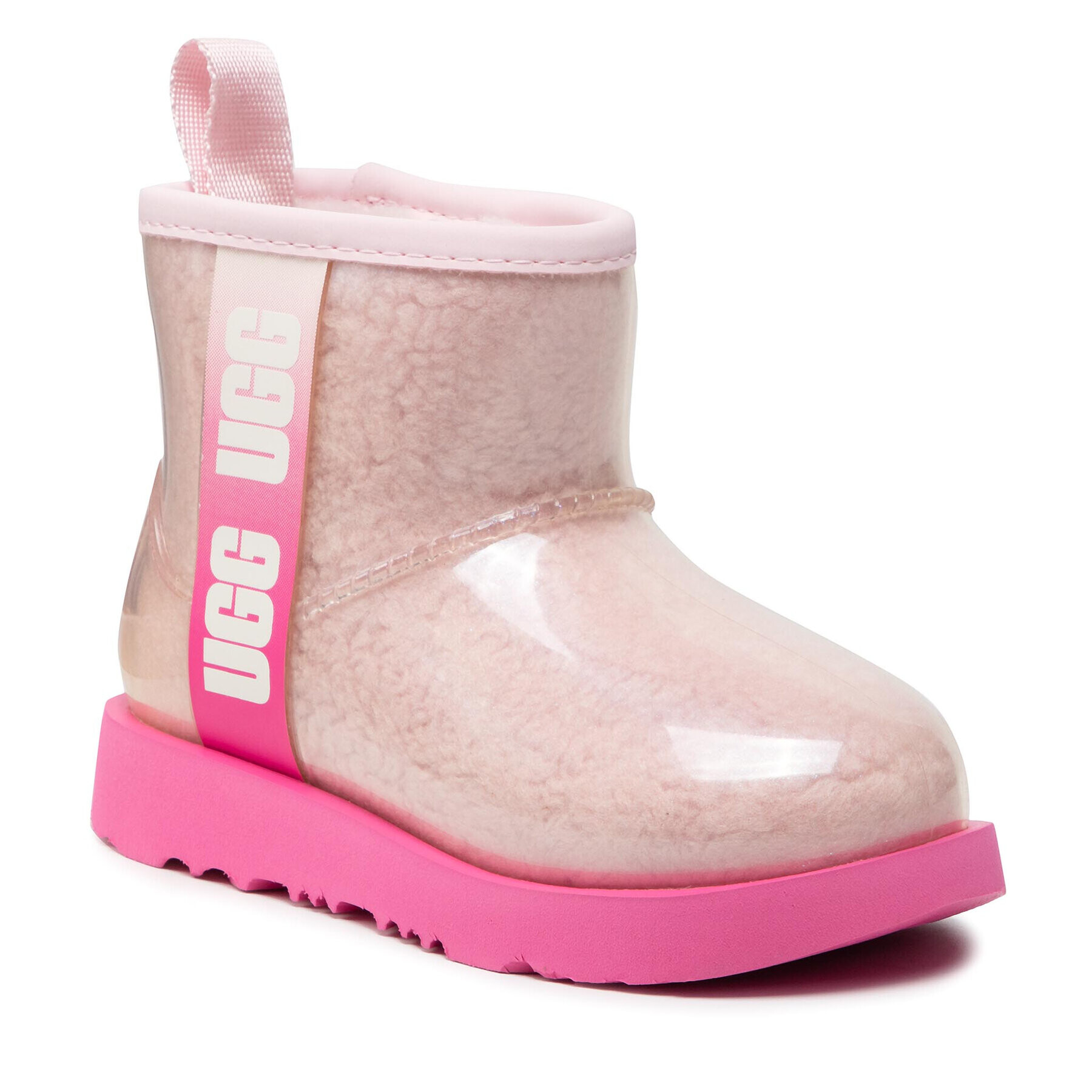 Ugg Обувки Kids' Classic Clear Mini II 1121007K Розов - Pepit.bg