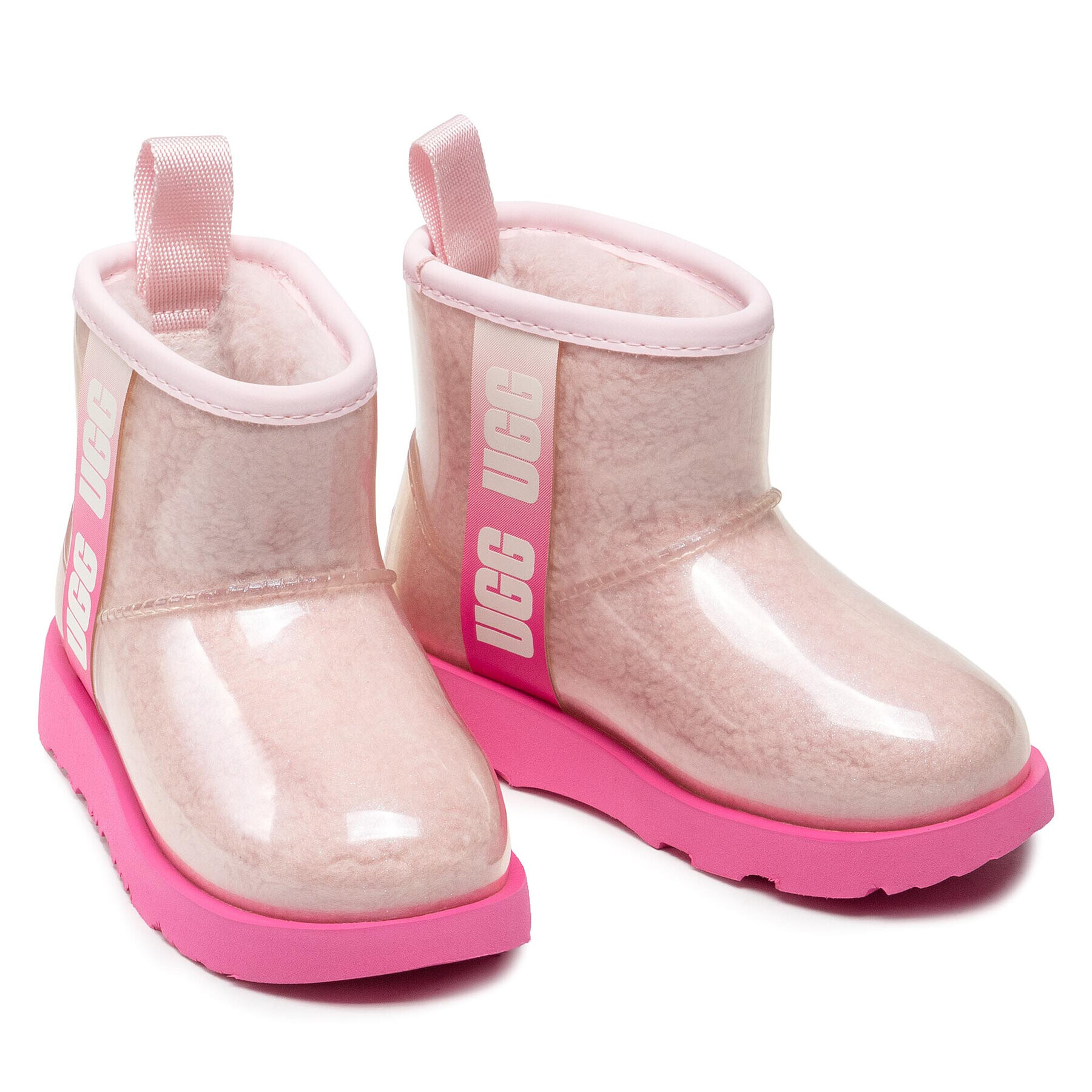 Ugg Обувки Kids' Classic Clear Mini II 1121007K Розов - Pepit.bg